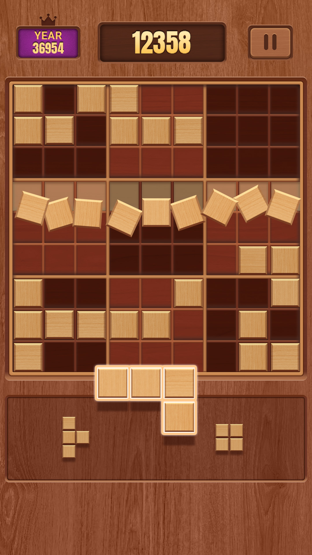 اسکرین شات 3 بازی Block Puzzle: Wood Sudoku Game
