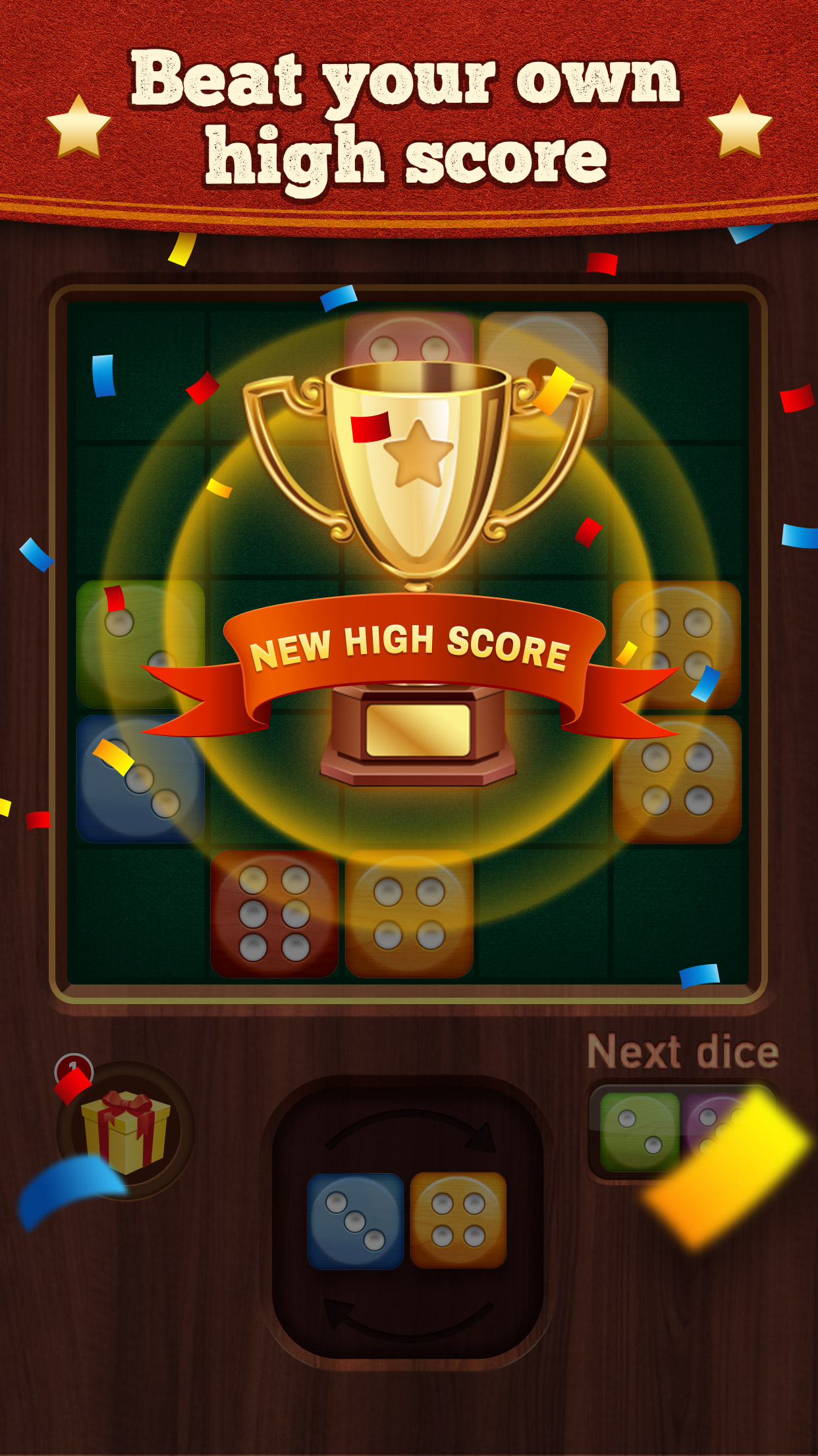 اسکرین شات 5 بازی Woody Dice Merge Puzzle