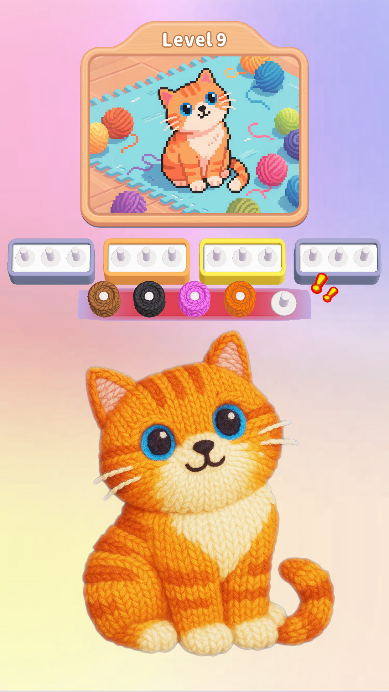 اسکرین شات 5 بازی Wool Craze 2: Wool Sort Games