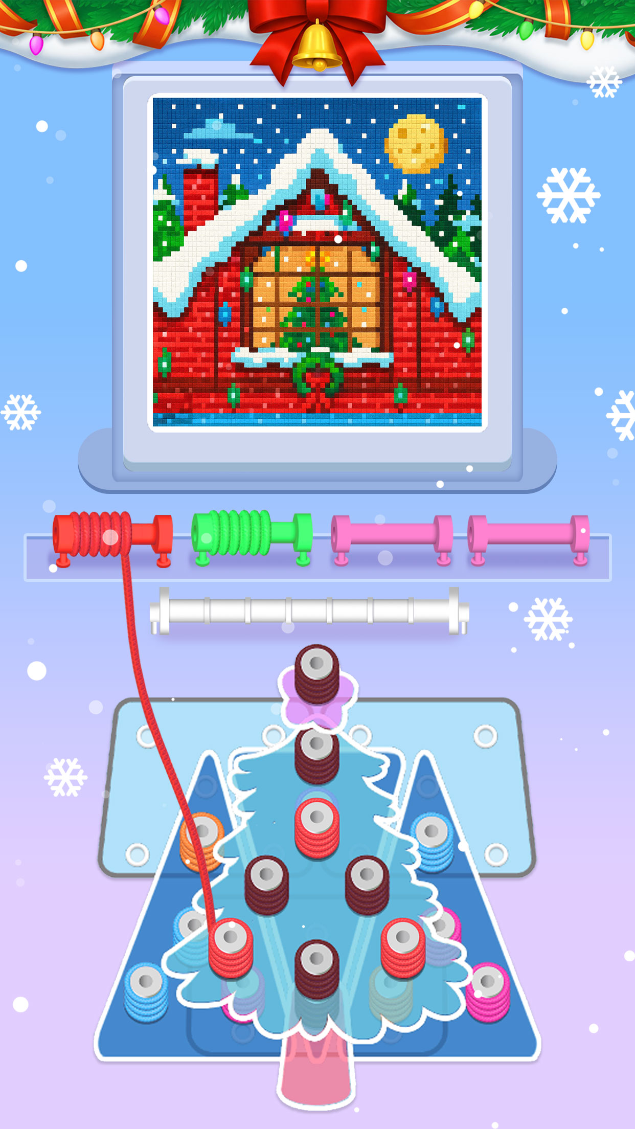 اسکرین شات 1 بازی Wool Sort - Yarn Unravel Games