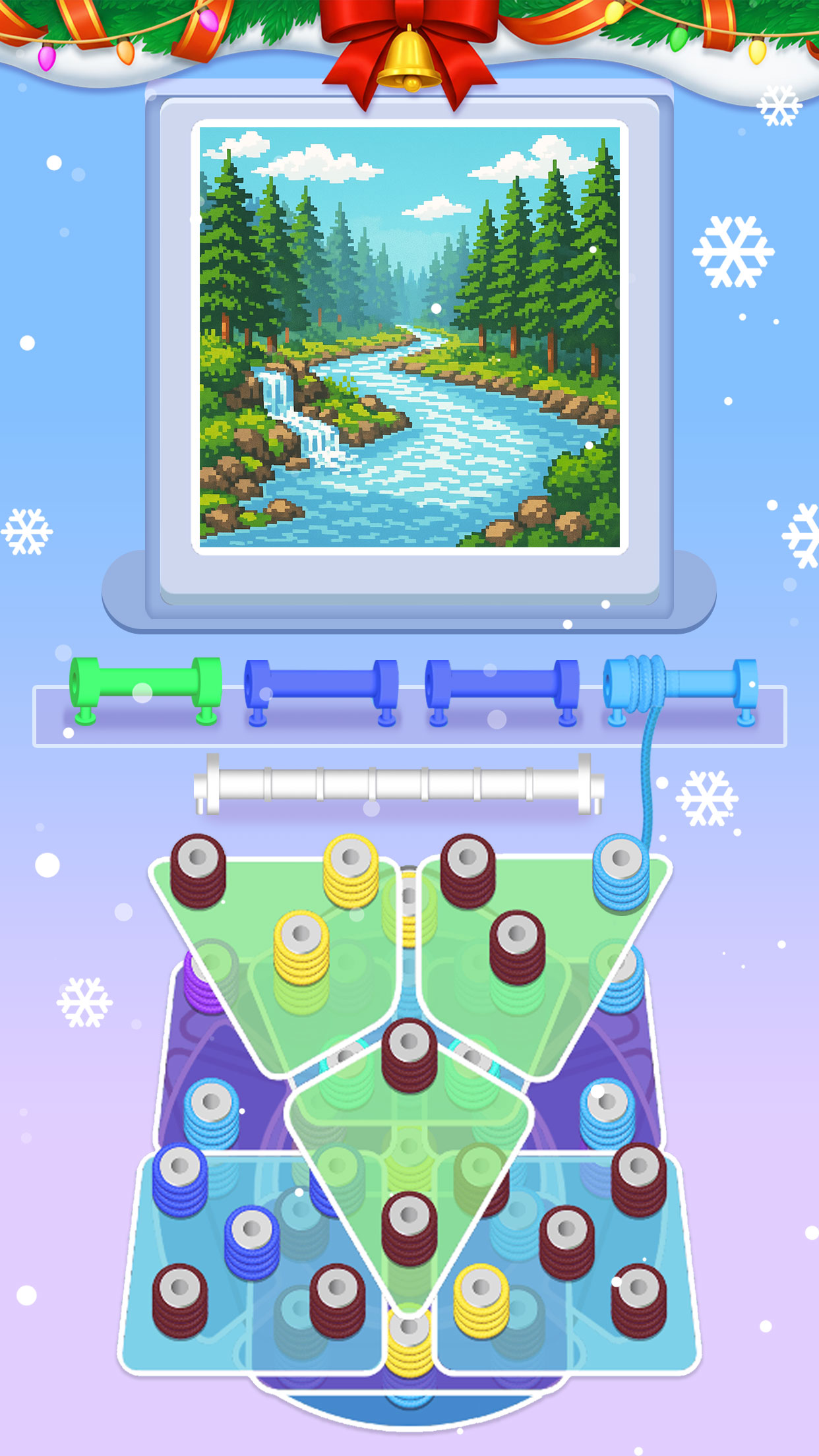 اسکرین شات 3 بازی Wool Sort - Yarn Unravel Games