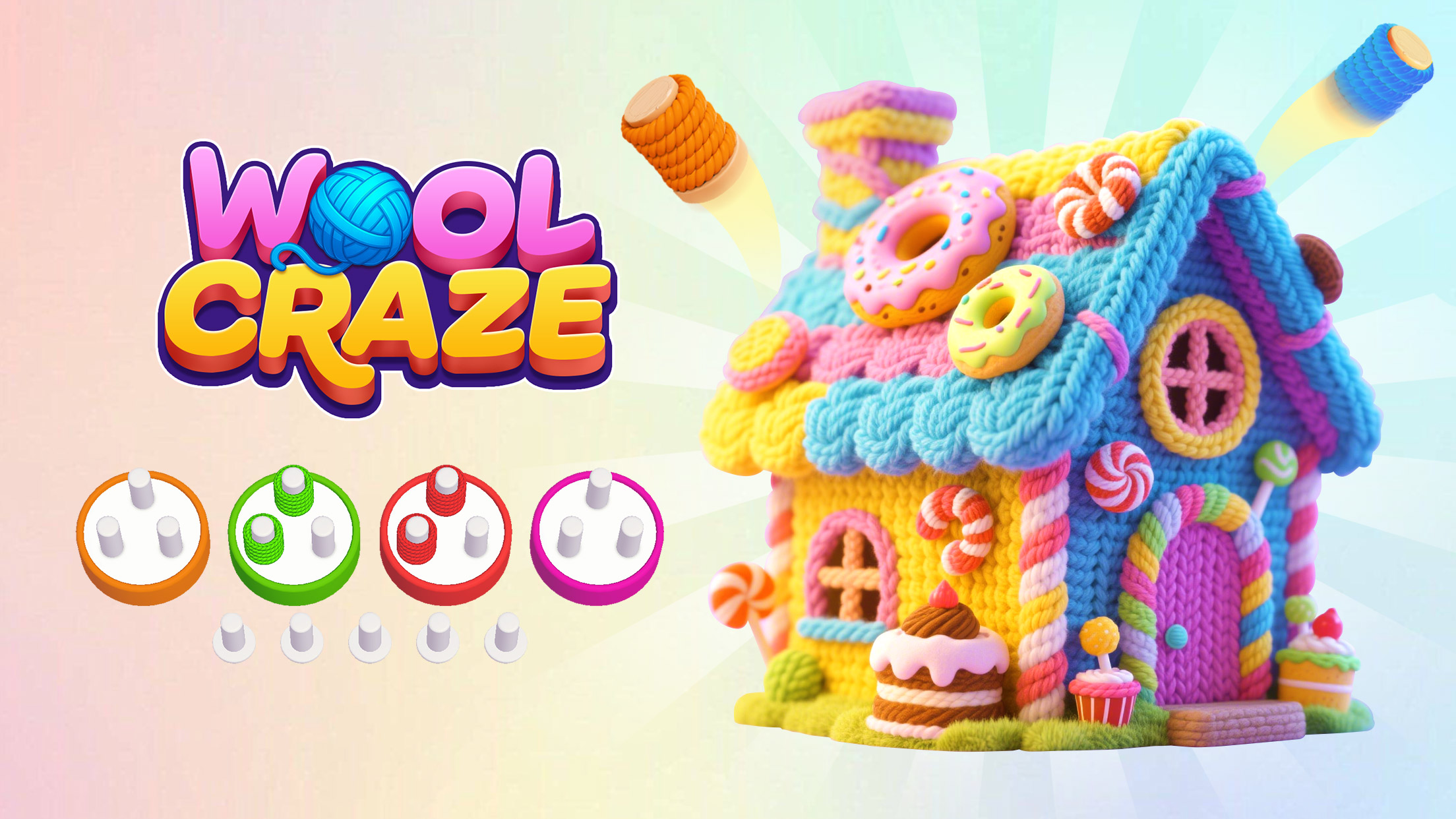 اسکرین شات 8 بازی Wool Craze: Wool Sort Games 3D