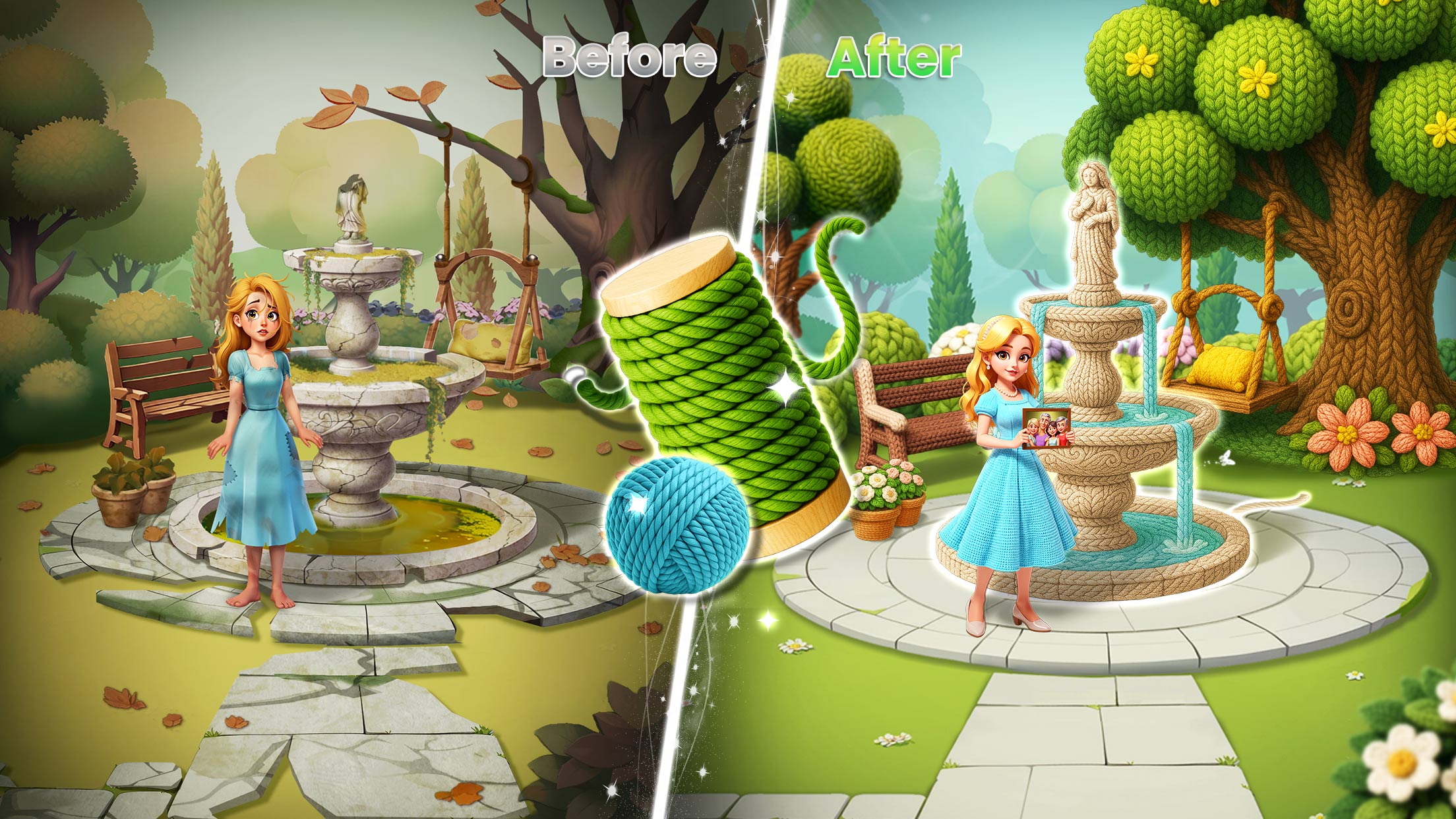 اسکرین شات 1 بازی Wool Craze: Wool Sort Games 3D
