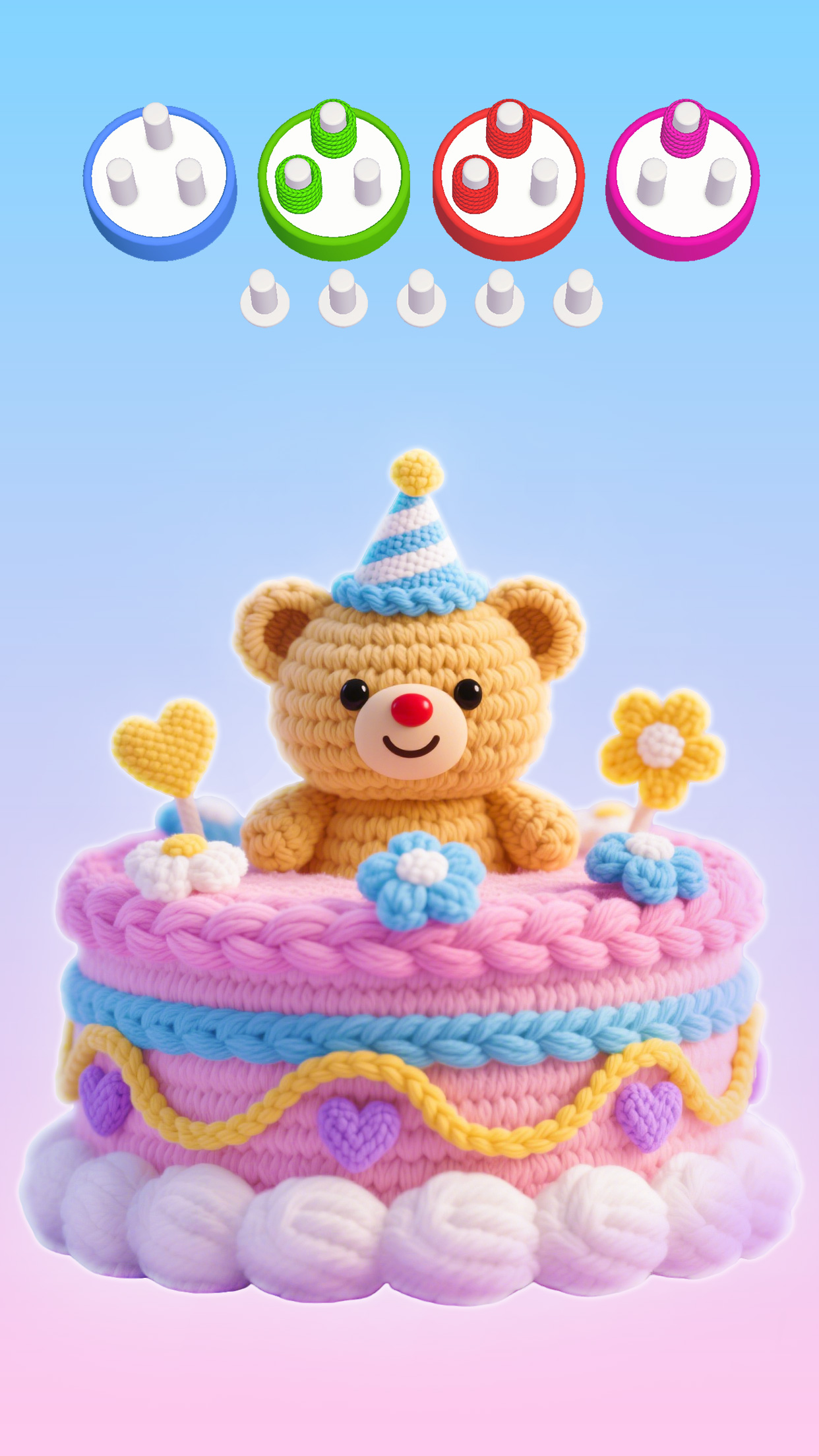 اسکرین شات 1 بازی Wool Craze: Wool Sort Games 3D