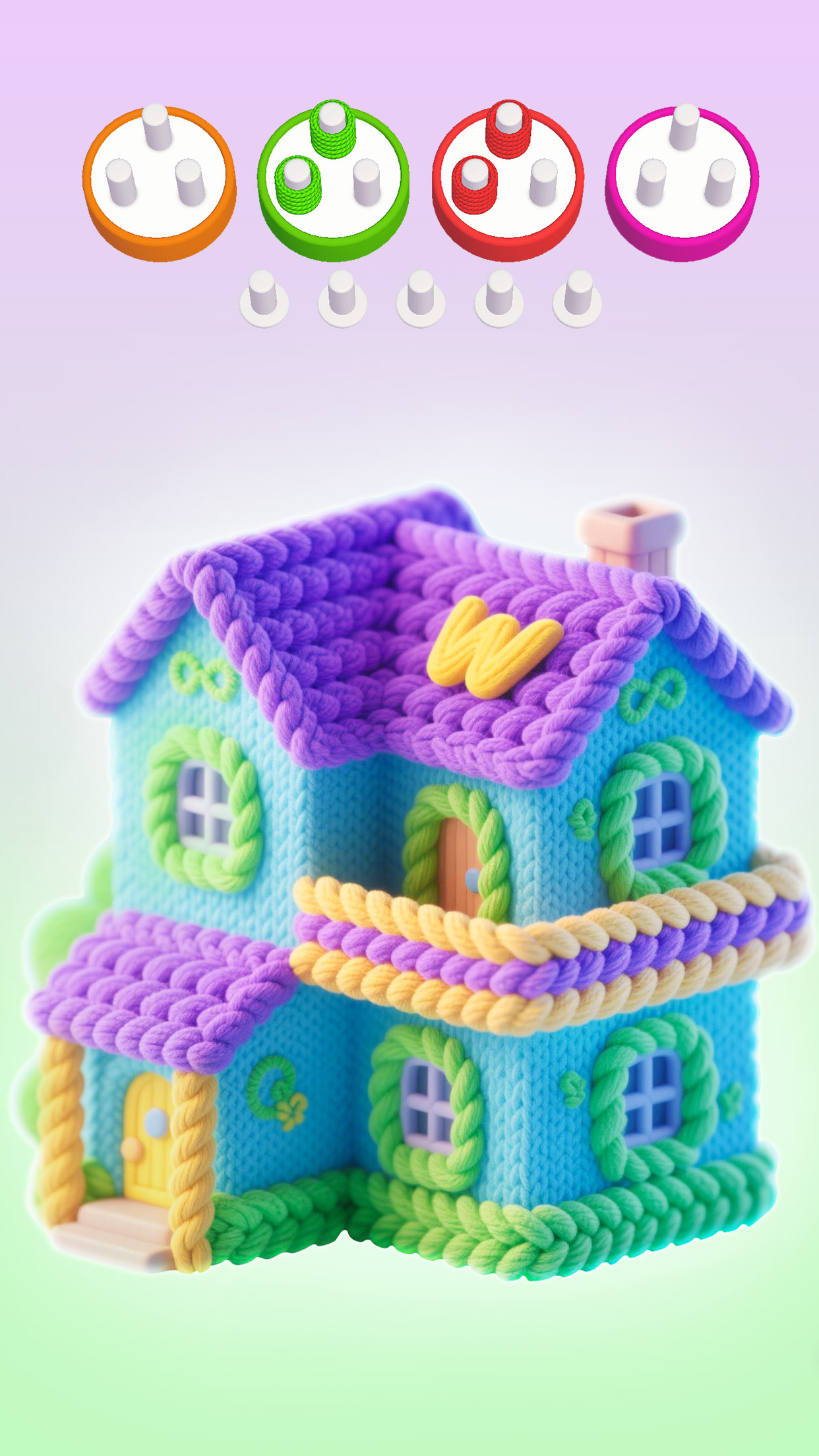 اسکرین شات 6 بازی Wool Craze: Wool Sort Games 3D