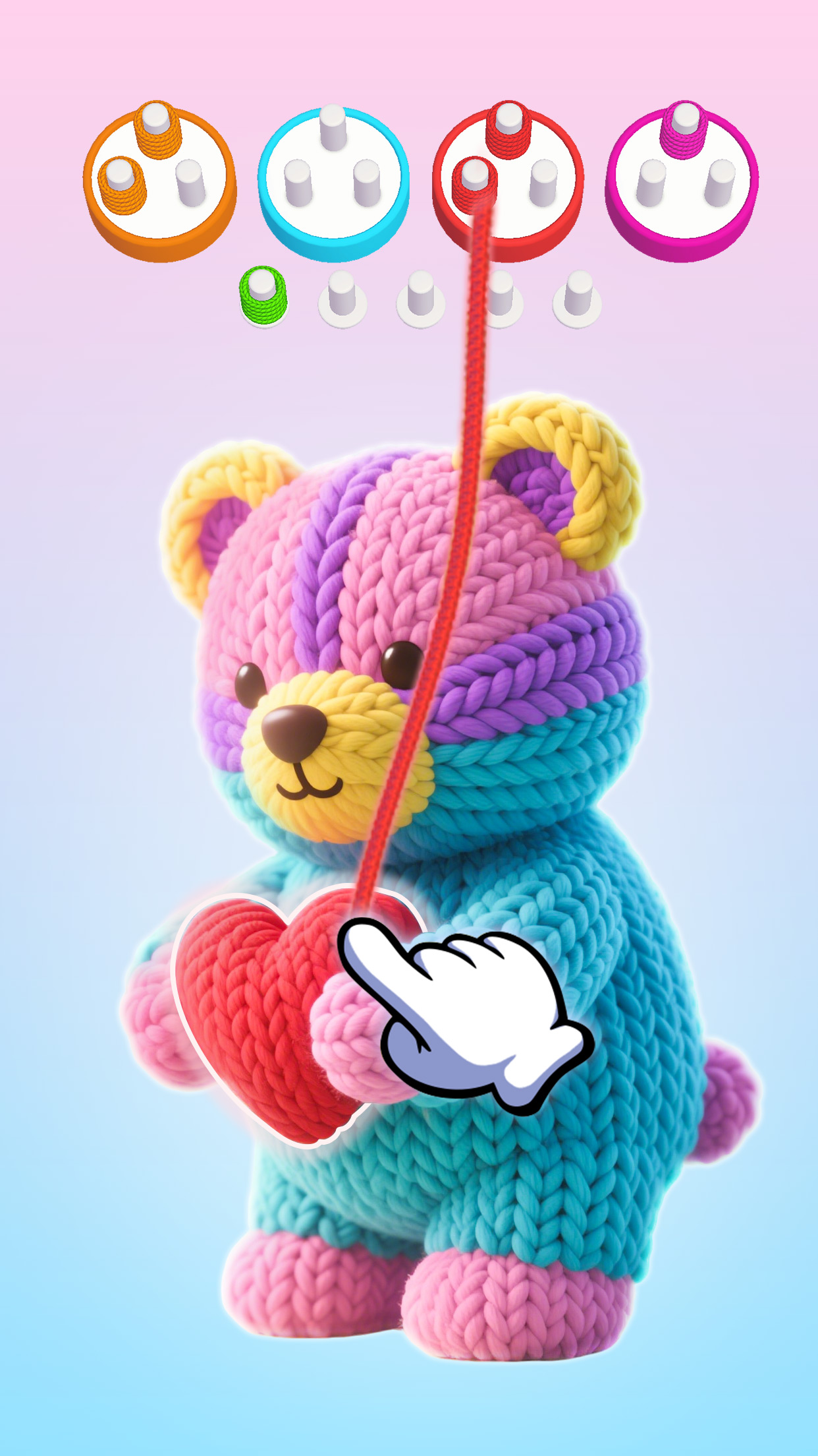 اسکرین شات 4 بازی Wool Craze: Wool Sort Games 3D