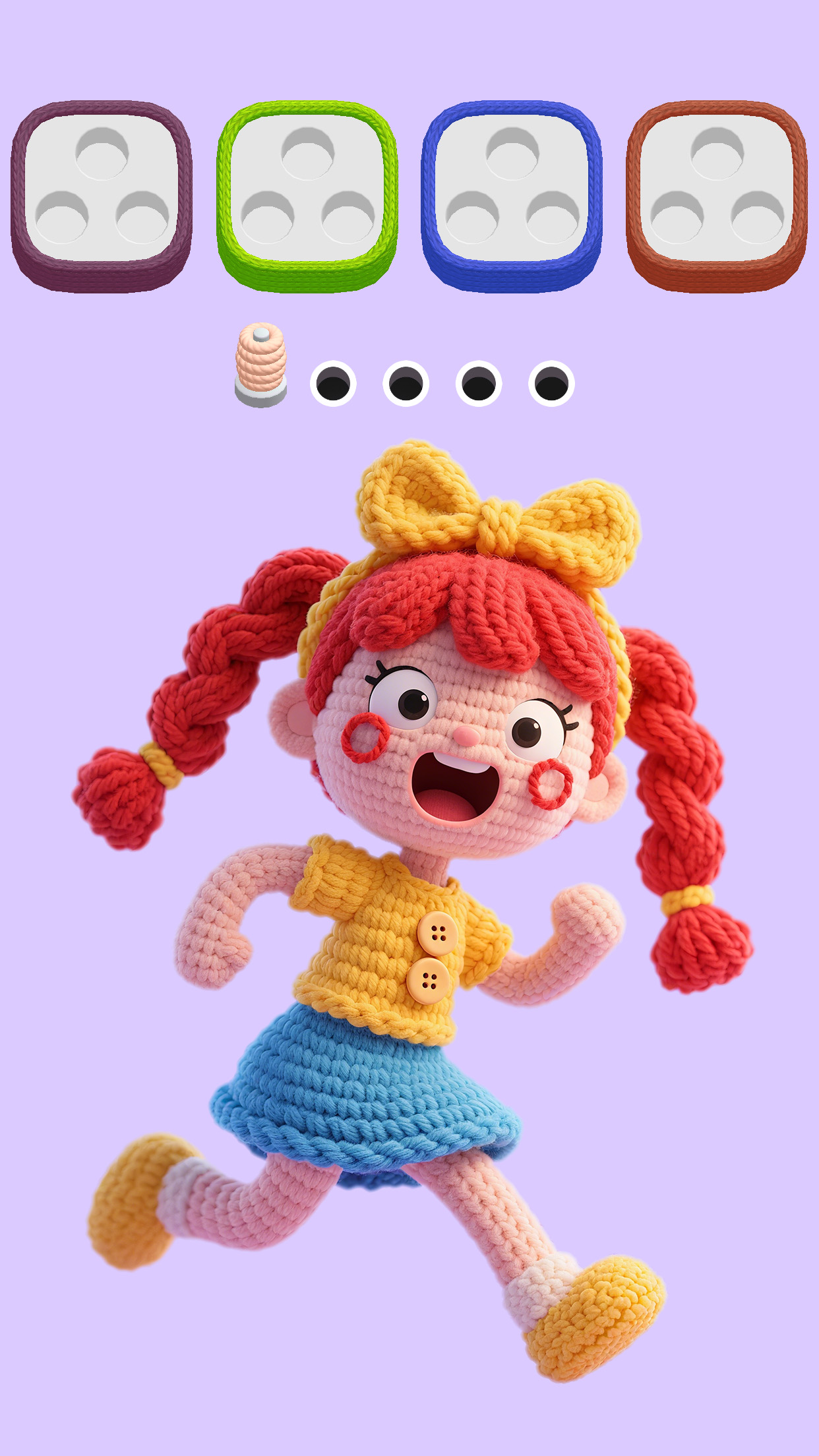 اسکرین شات 5 بازی Wool Frenzy: 3D Yarn Games