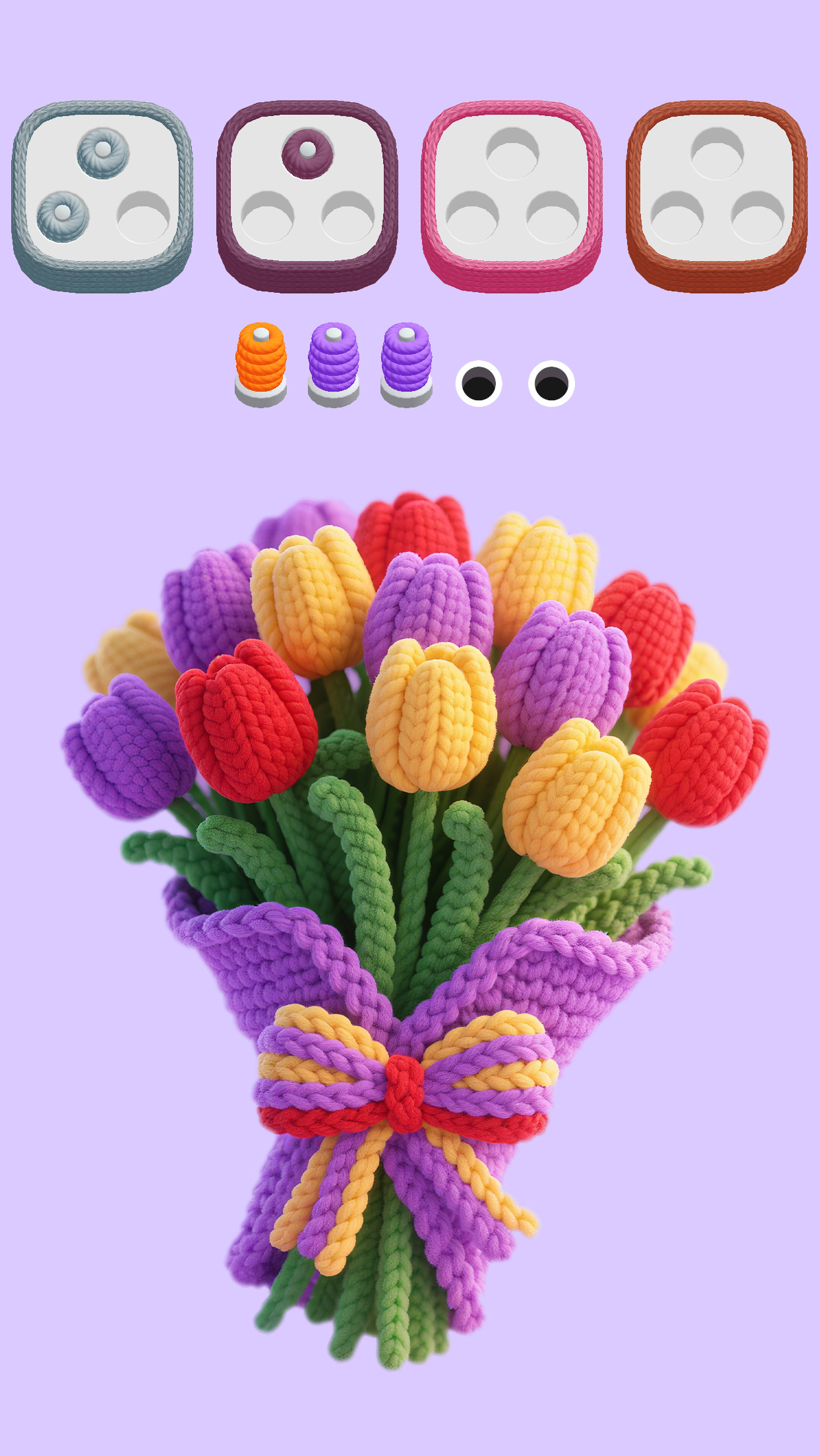 اسکرین شات 1 بازی Wool Frenzy: Wool Crush Game