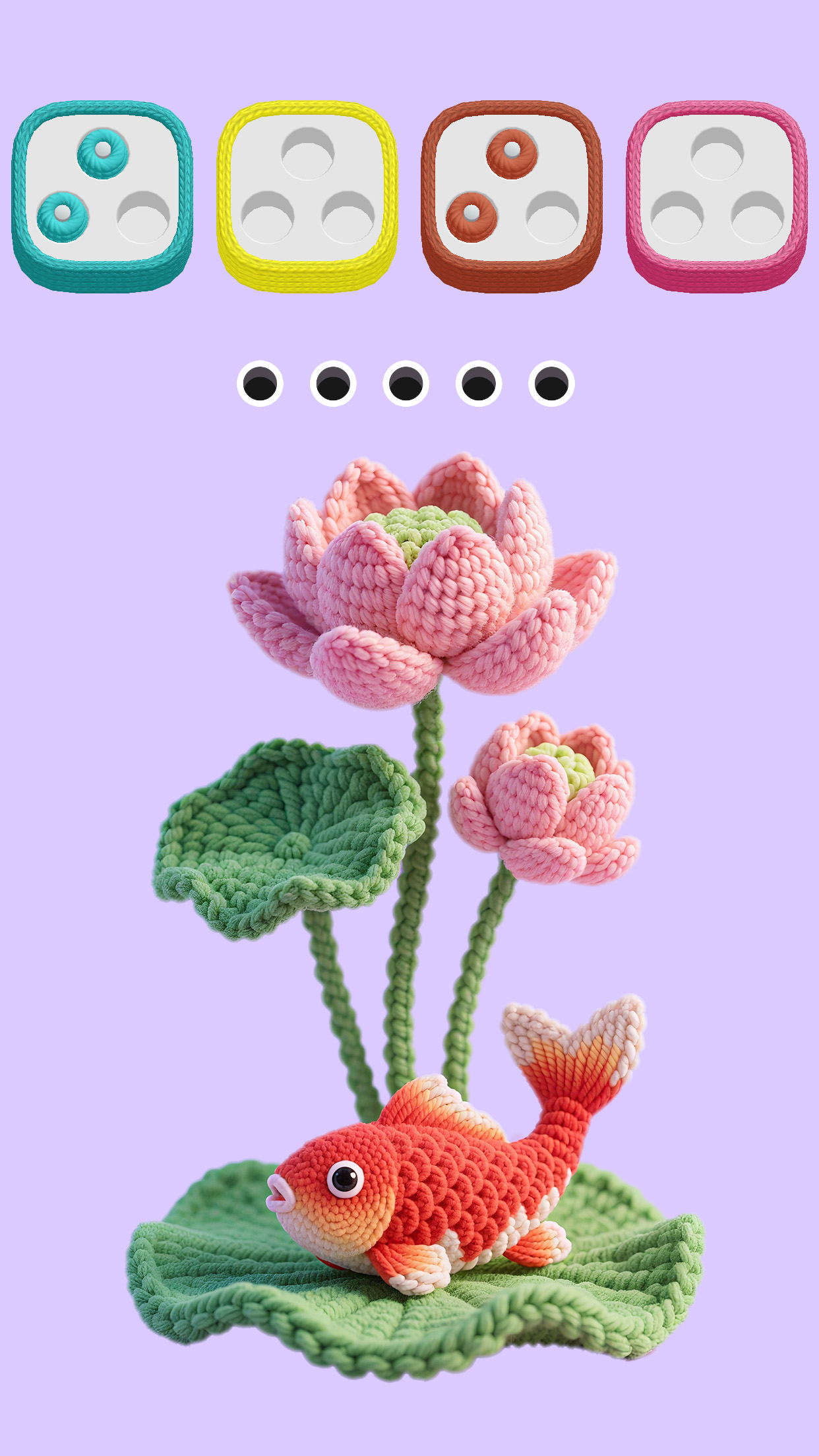 اسکرین شات 4 بازی Wool Frenzy: 3D Yarn Games