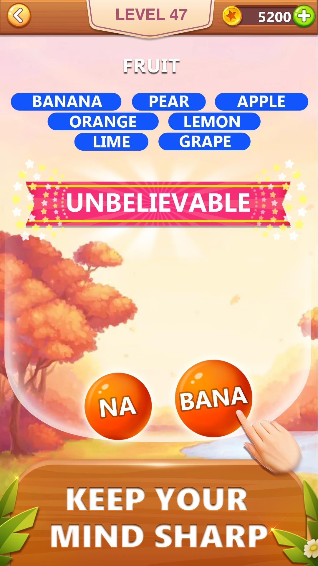 اسکرین شات 3 بازی Word Bubble Puzzle - Word Game