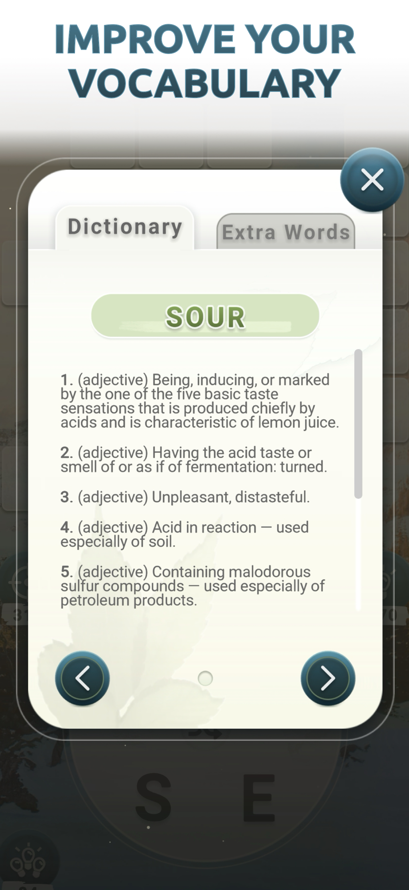 اسکرین شات 5 بازی Word Connect - Words of Nature