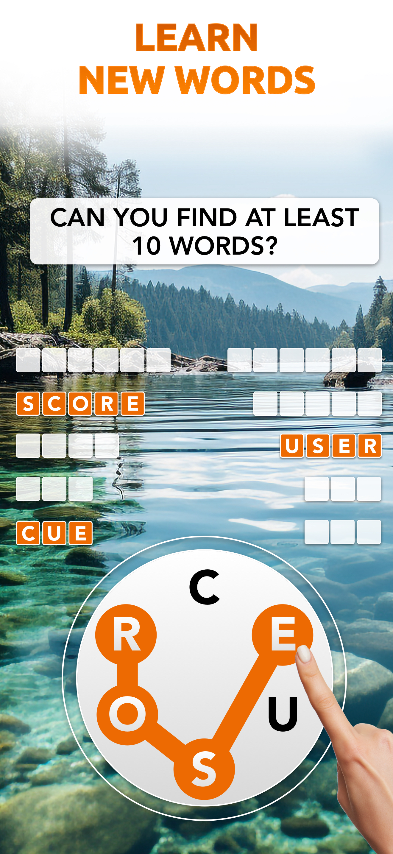 اسکرین شات 4 بازی Word Connect - Words of Nature