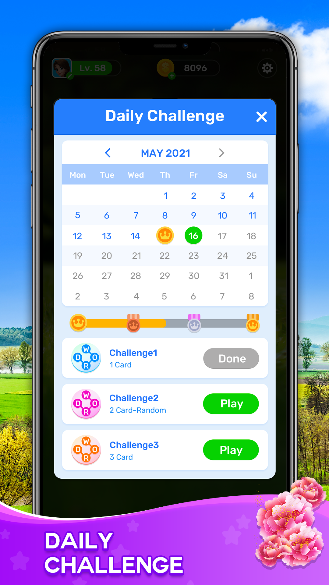 اسکرین شات 7 بازی Word Connect - Train Brain