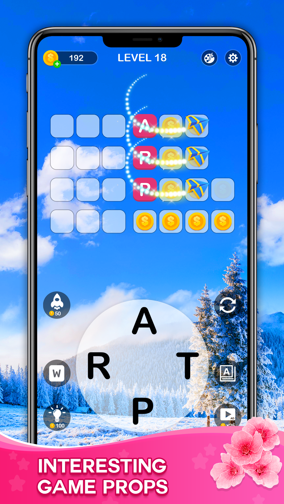 اسکرین شات 3 بازی Word Connect - Train Brain