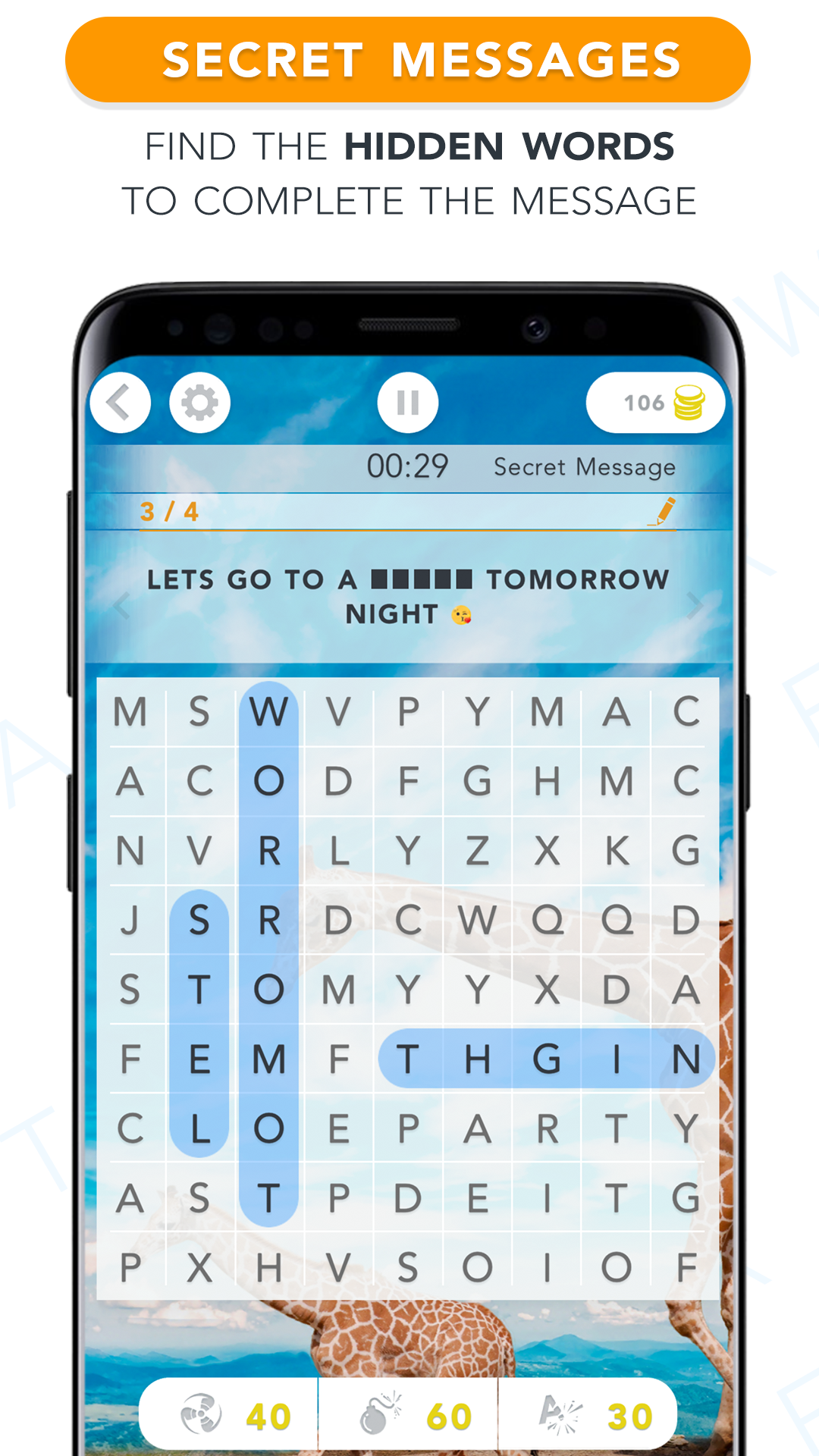 اسکرین شات 3 بازی WordFind - Word Search Game