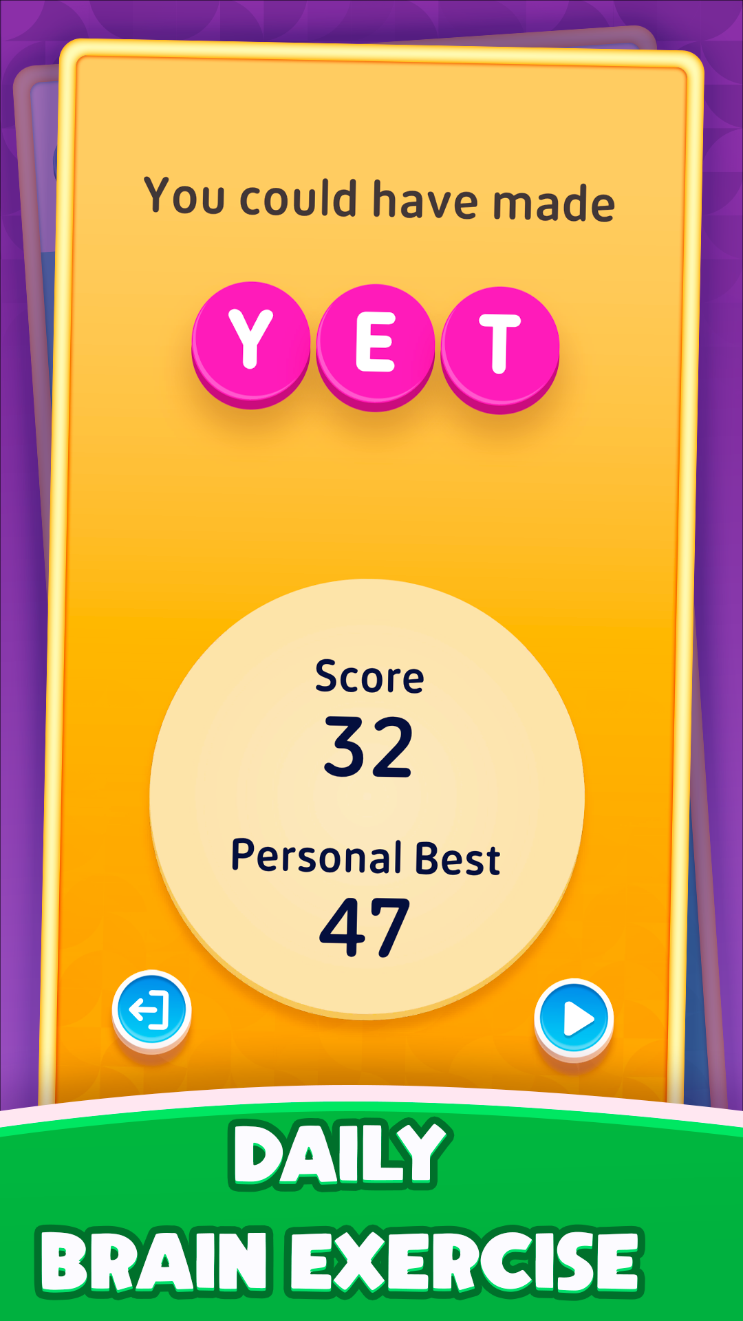 اسکرین شات بازی Four Letters: Word Game 5
