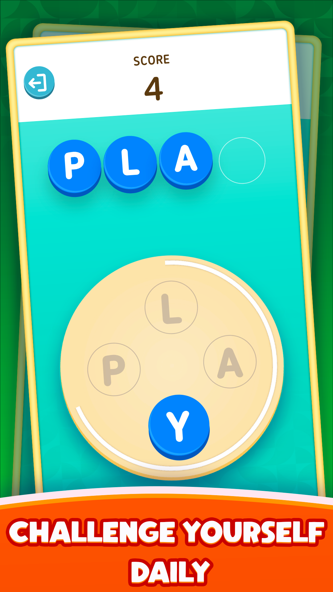 اسکرین شات بازی Four Letters: Word Game 2