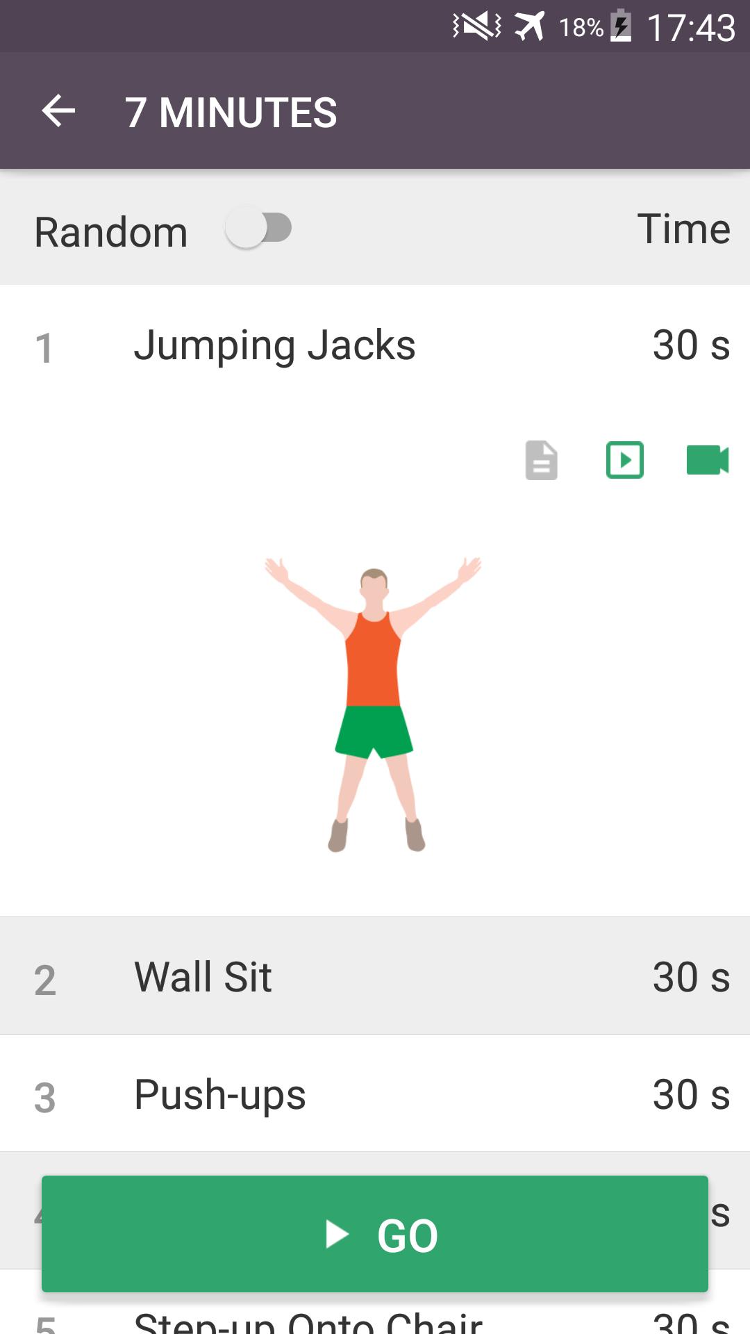 اسکرین شات 2 برنامه Home Workout - Workout Planner