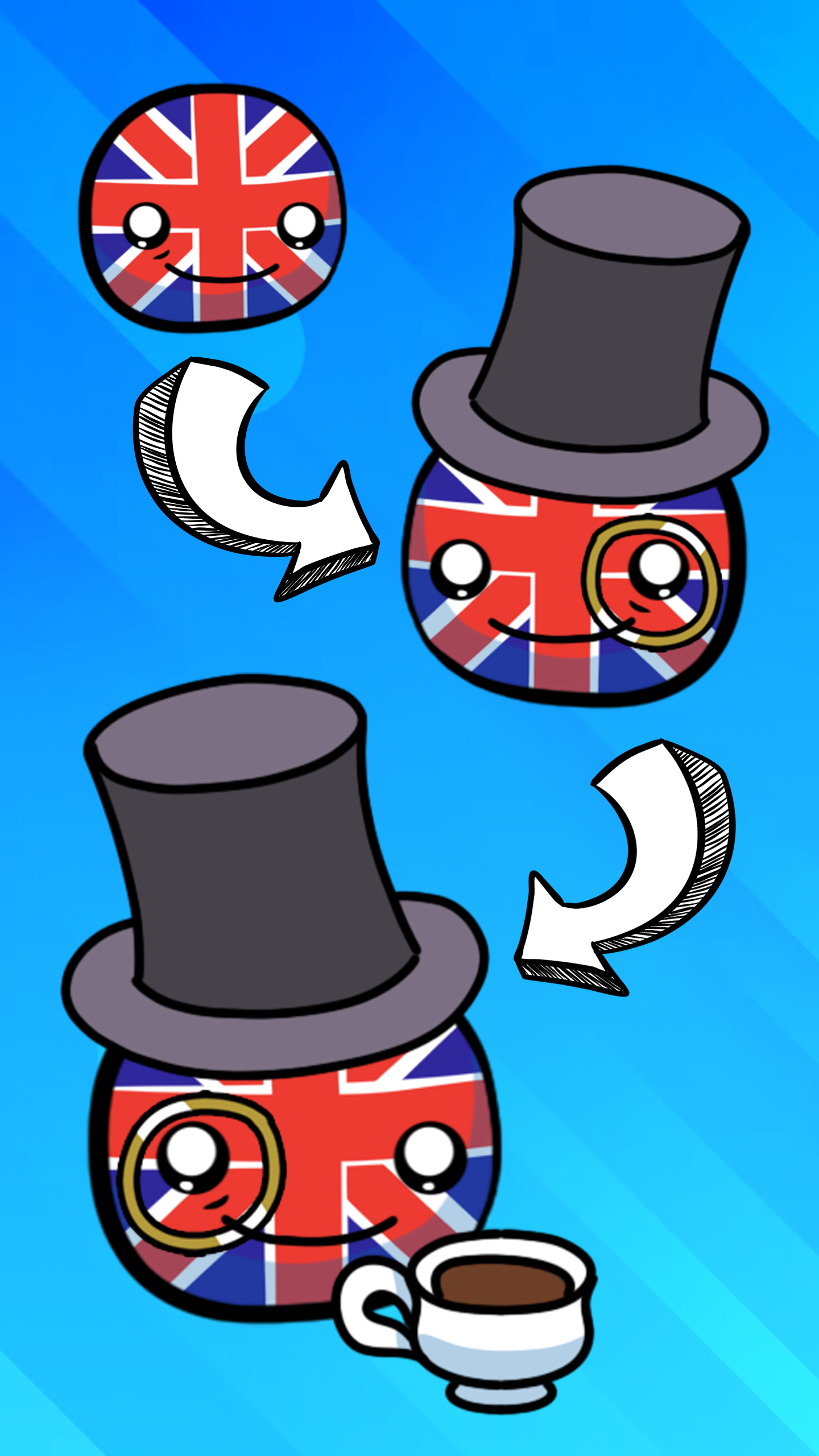 اسکرین شات 5 بازی Country Balls: World Connect