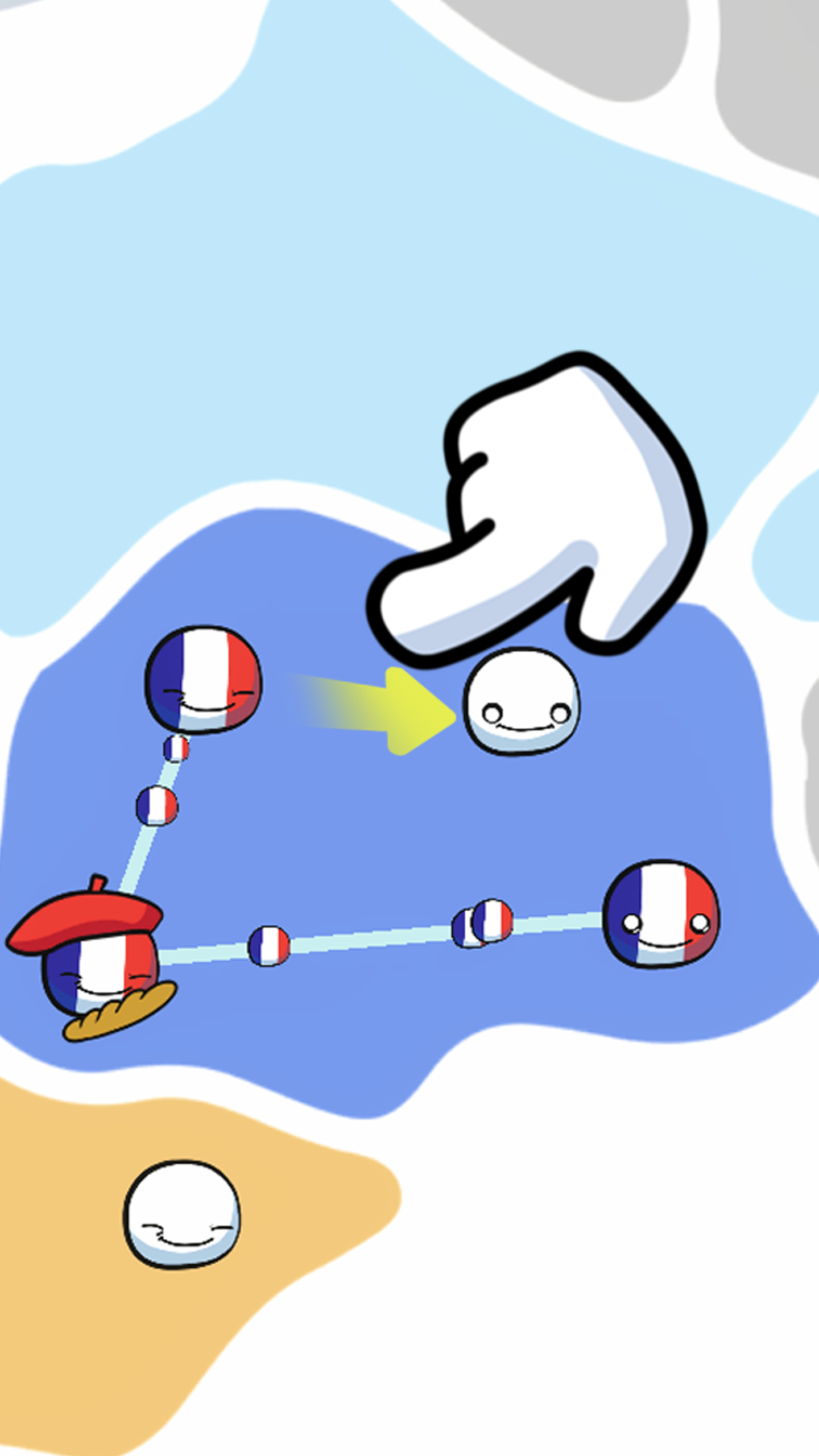اسکرین شات 2 بازی Country Balls: World Connect
