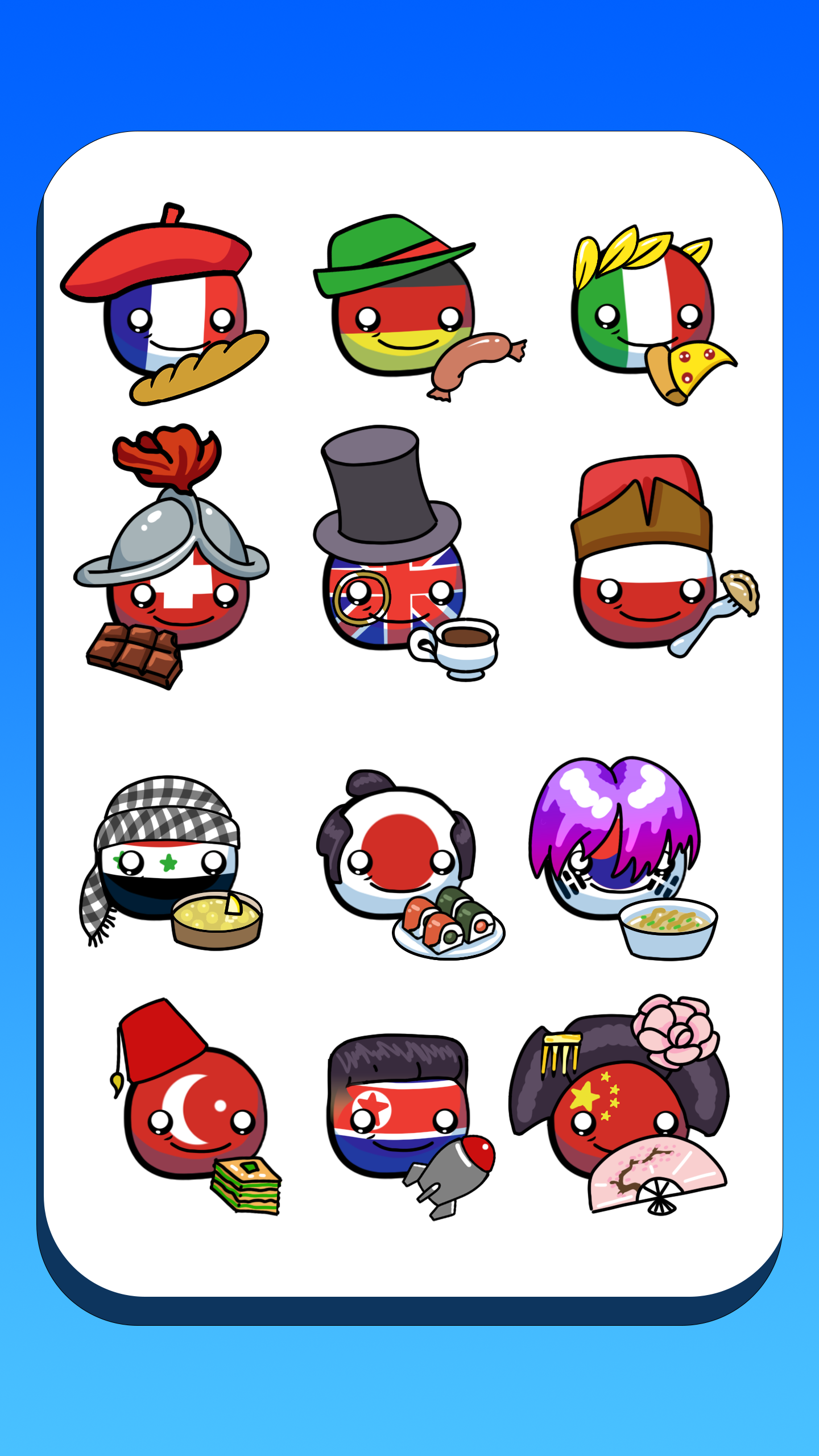 اسکرین شات 3 بازی Country Balls: World Connect
