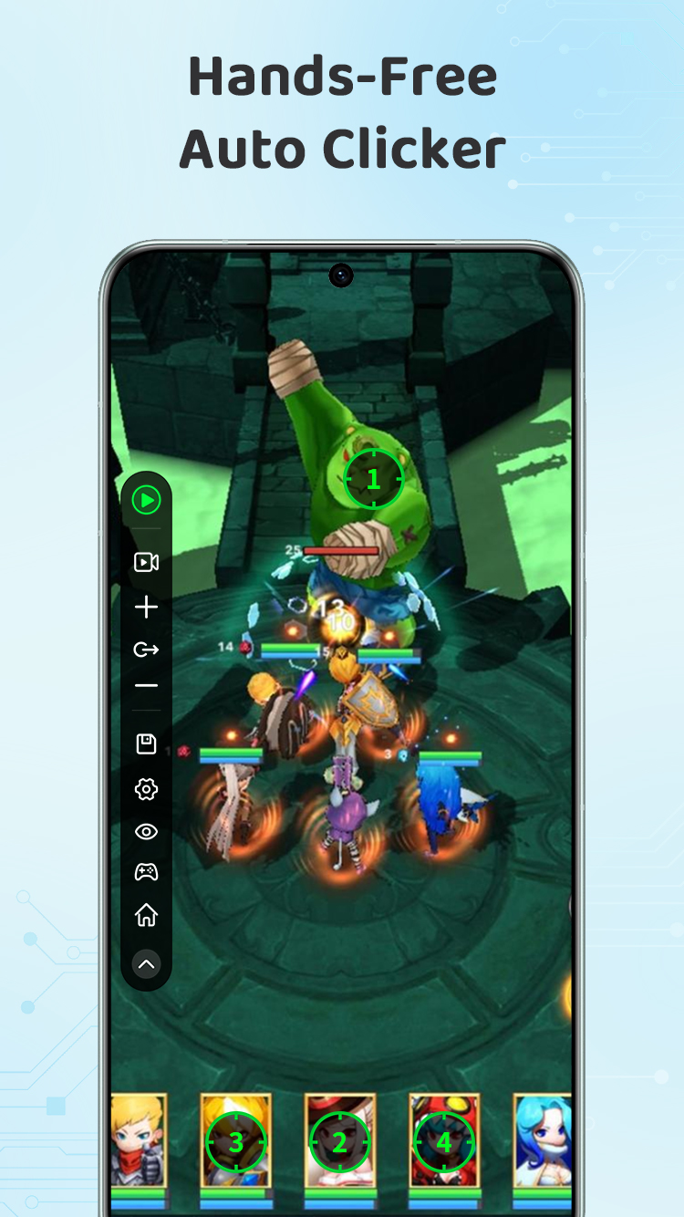 اسکرین شات 2 برنامه Auto Clicker - Automatic Tap