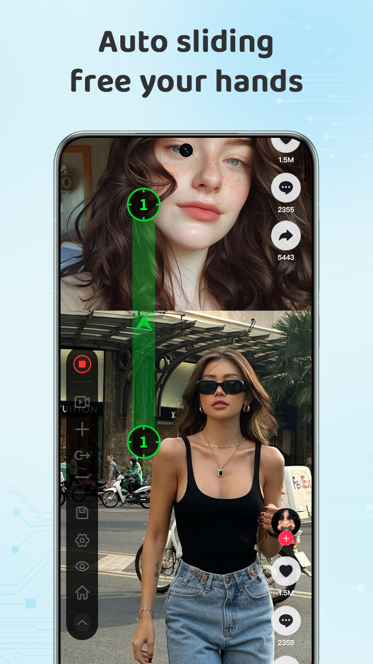 اسکرین شات 7 برنامه Auto Clicker - Automatic Tap