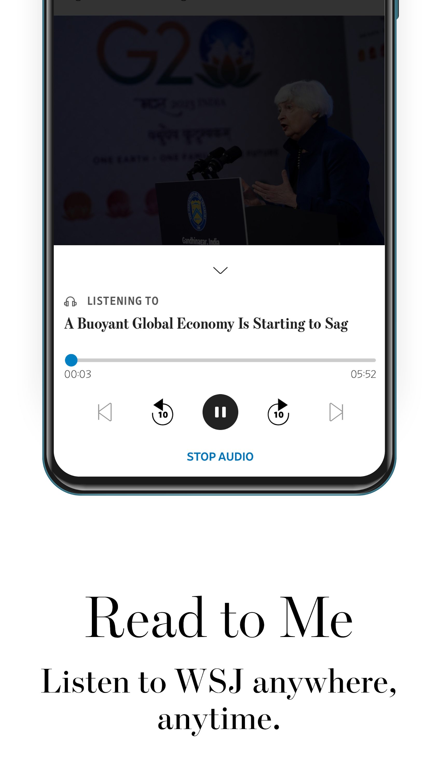 اسکرین شات 6 برنامه The Wall Street Journal.