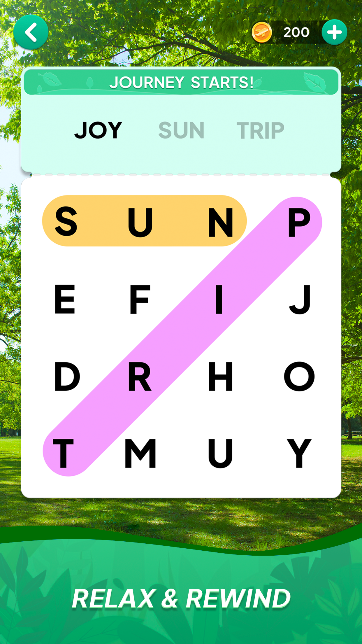اسکرین شات 1 بازی Word Search Journey: More Fun!