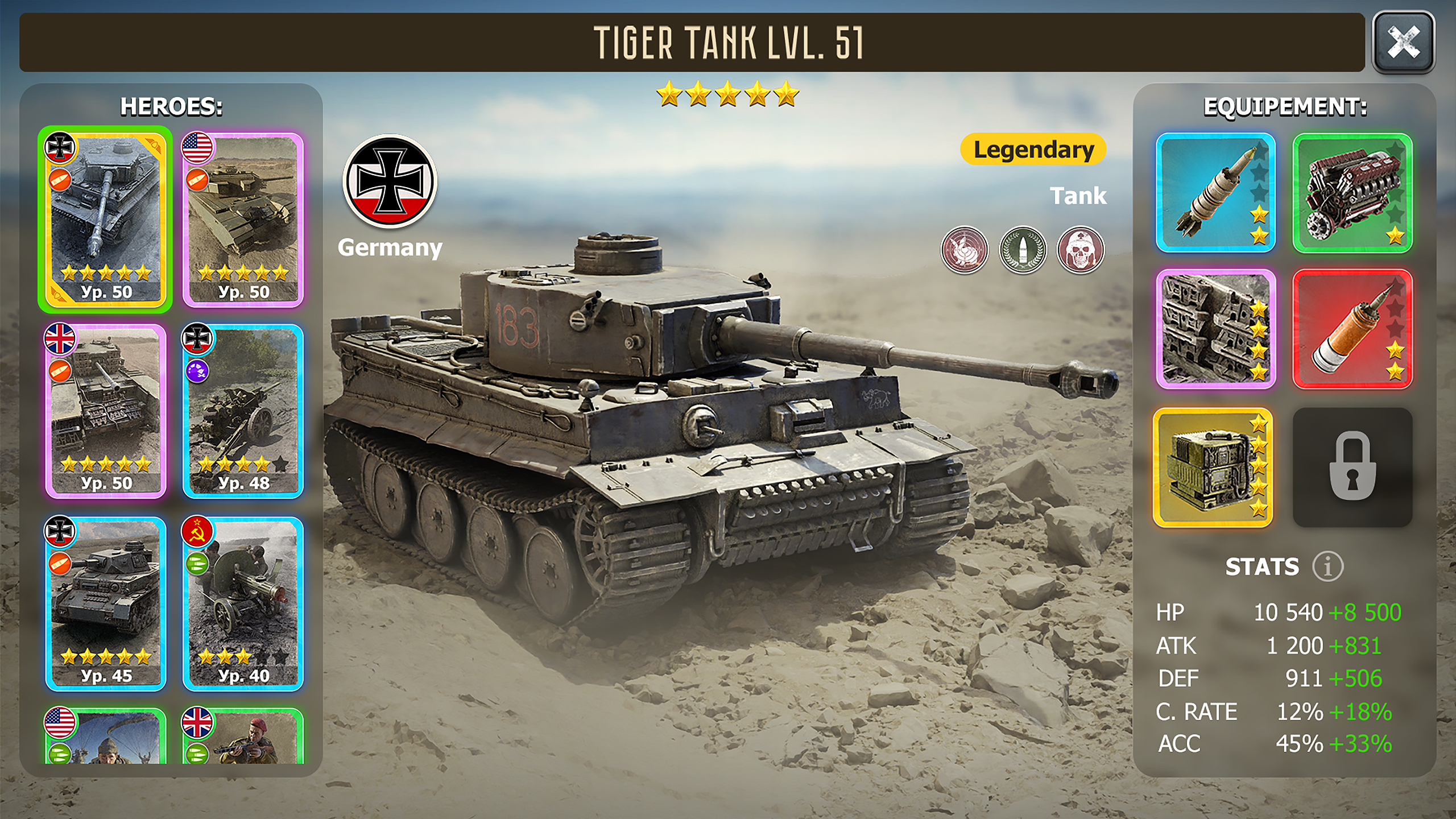 اسکرین شات 2 بازی Commanders at War: WW2 Battle
