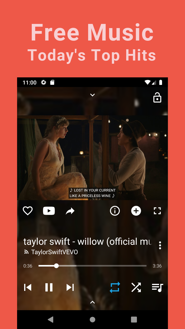اسکرین شات 1 برنامه Unlimited MP3 Music Downloader