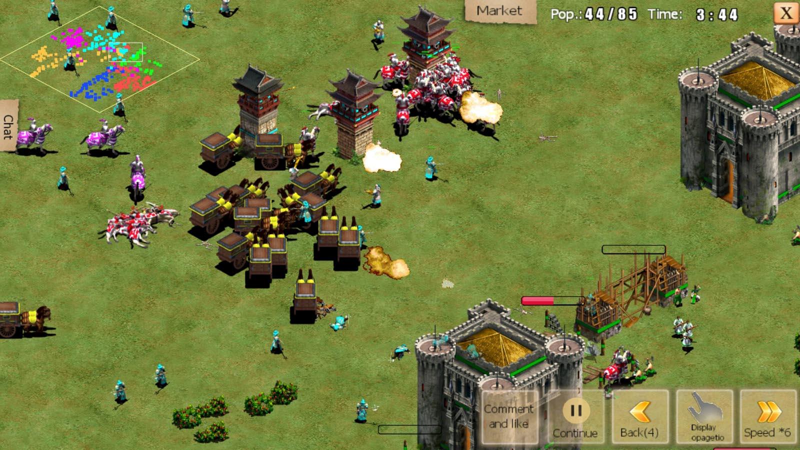 اسکرین شات 5 بازی War of Empire Conquest：3v3