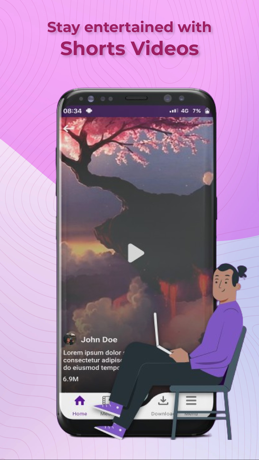 اسکرین شات 4 برنامه WXPlayer Pro:HD Video Player