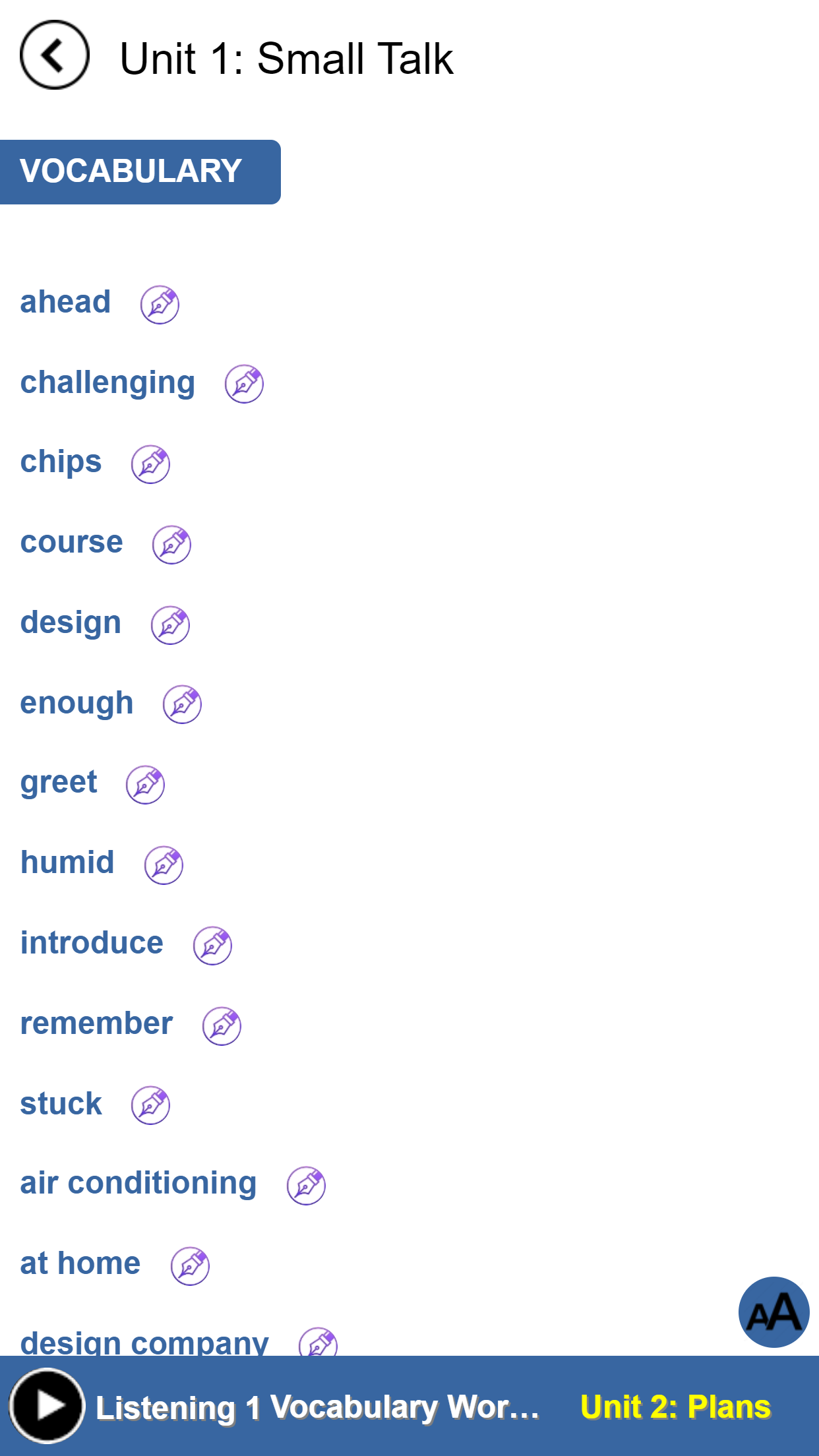 اسکرین شات 4 برنامه Expanding Tactics for Listenin