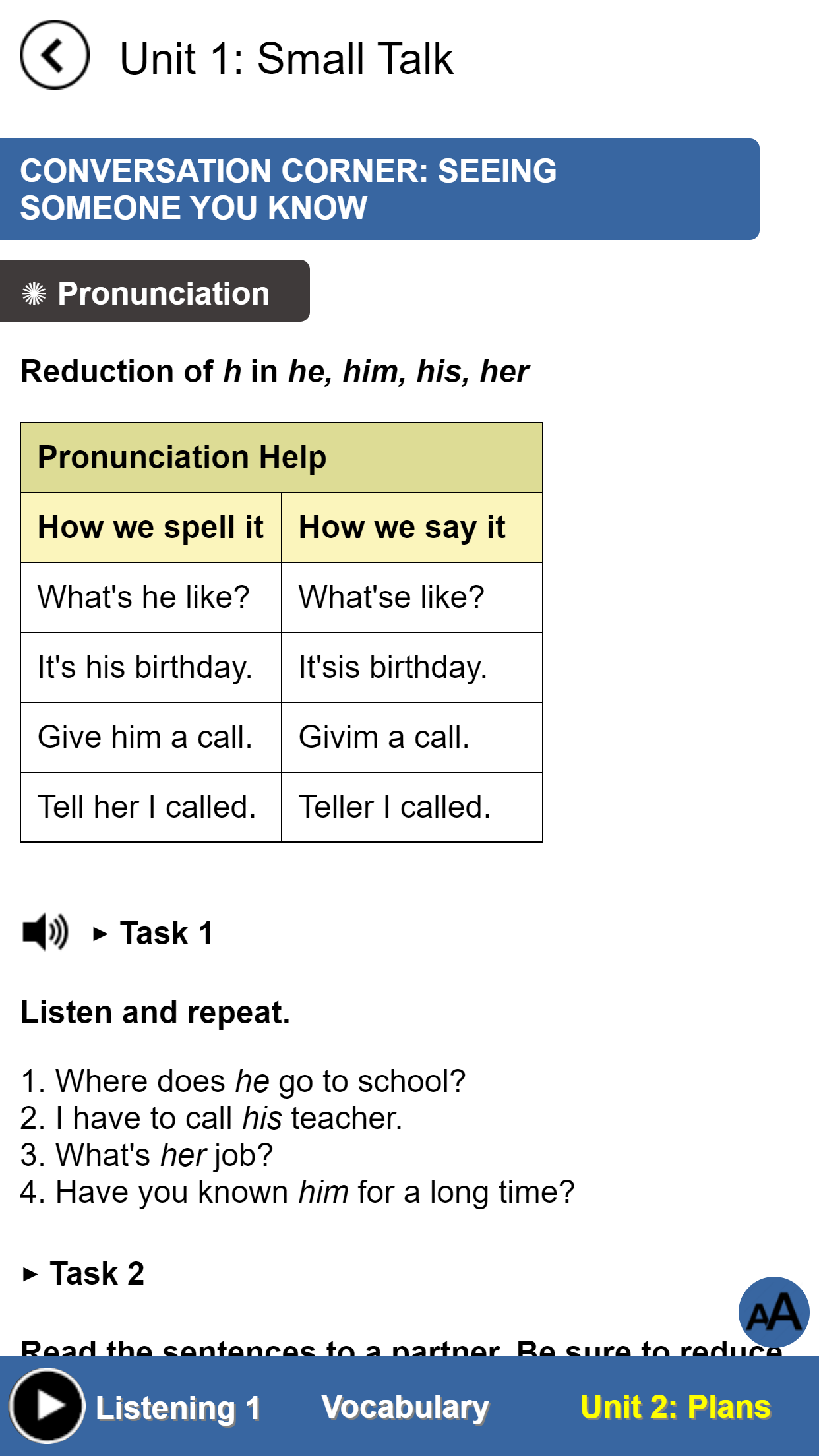 اسکرین شات 3 برنامه Expanding Tactics for Listenin