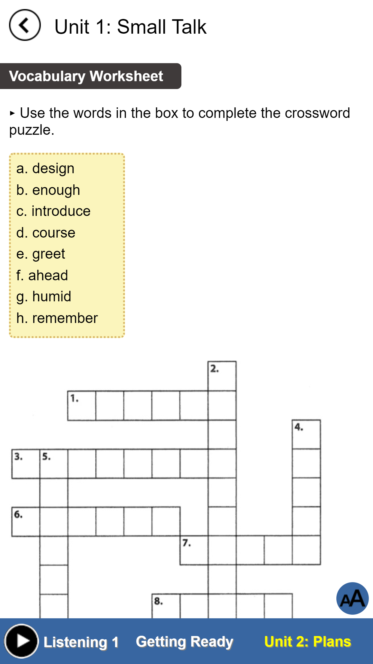 اسکرین شات 5 برنامه Expanding Tactics for Listenin