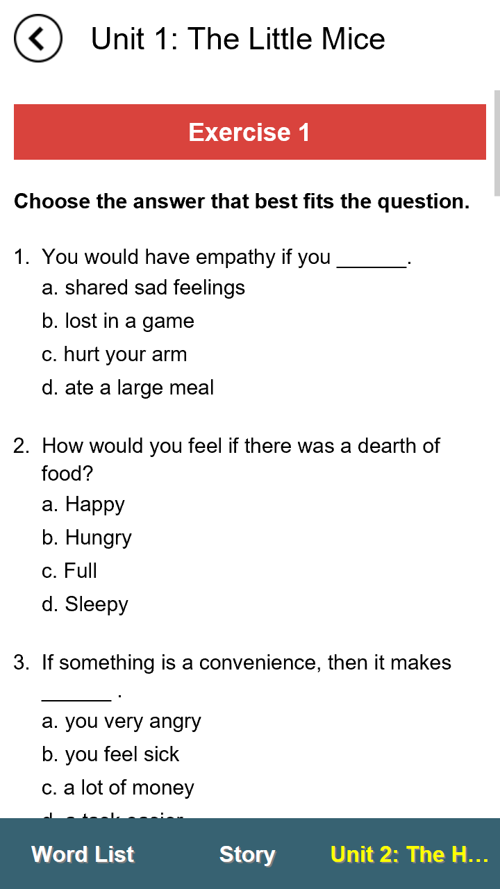 اسکرین شات 5 برنامه 4000 Essential English Words 5