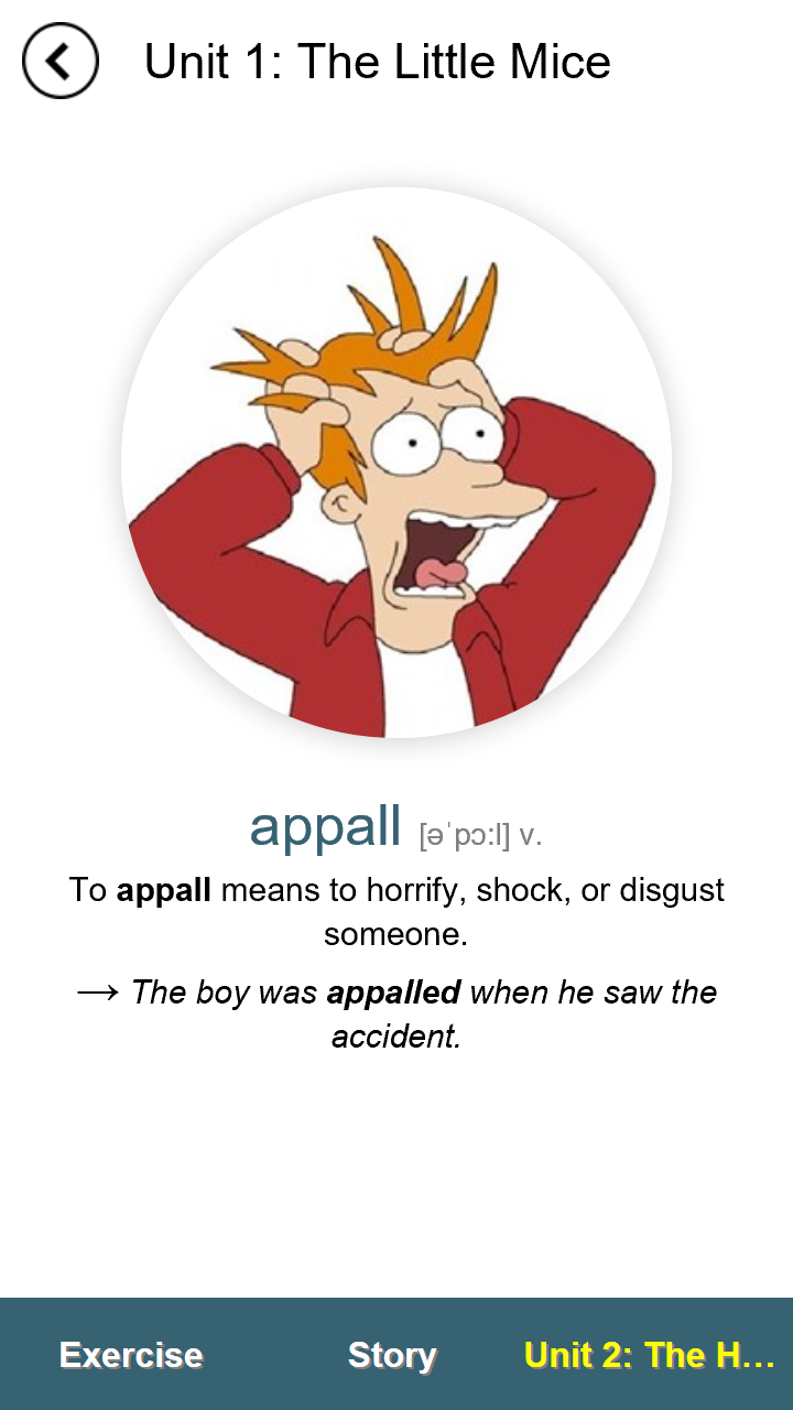 اسکرین شات 3 برنامه 4000 Essential English Words 5