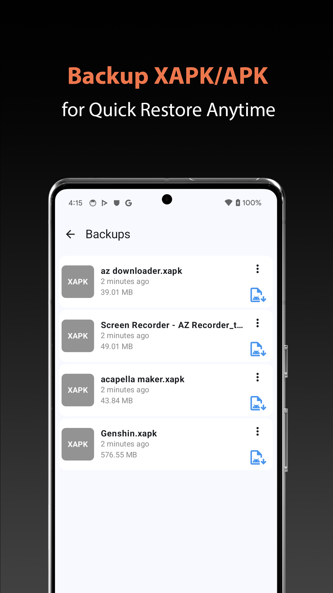 اسکرین شات 4 برنامه XAPK Installer - XInstaller