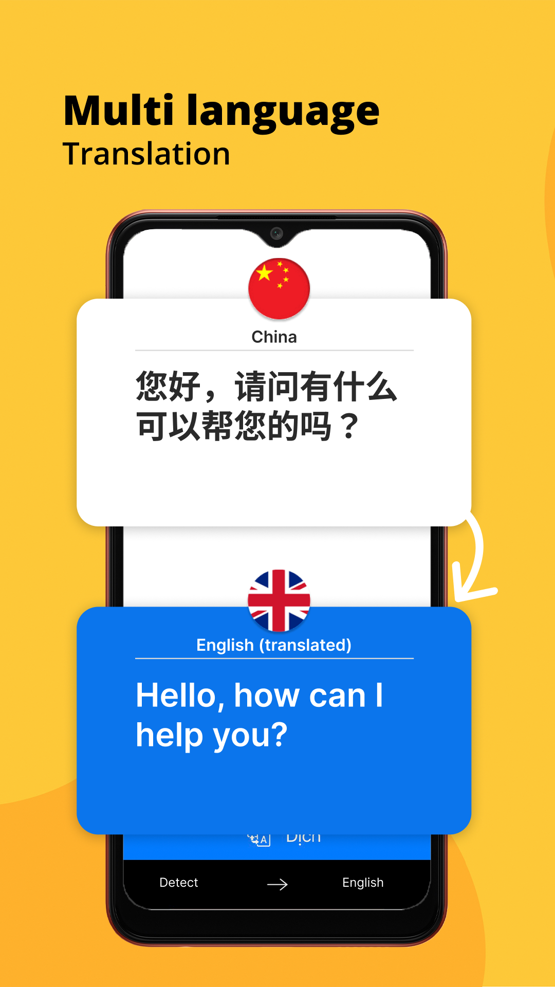 اسکرین شات 3 برنامه Photo Translator - translate pictures by camera