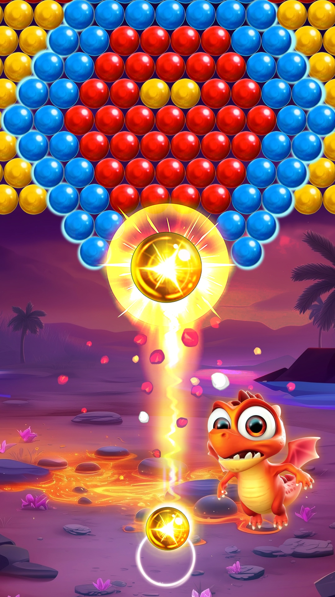 اسکرین شات 3 بازی Bubble Shooter Collect Jewels