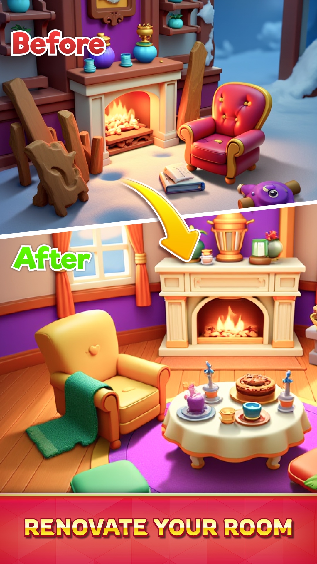 اسکرین شات 2 بازی Solitaire TriPeaks Classic