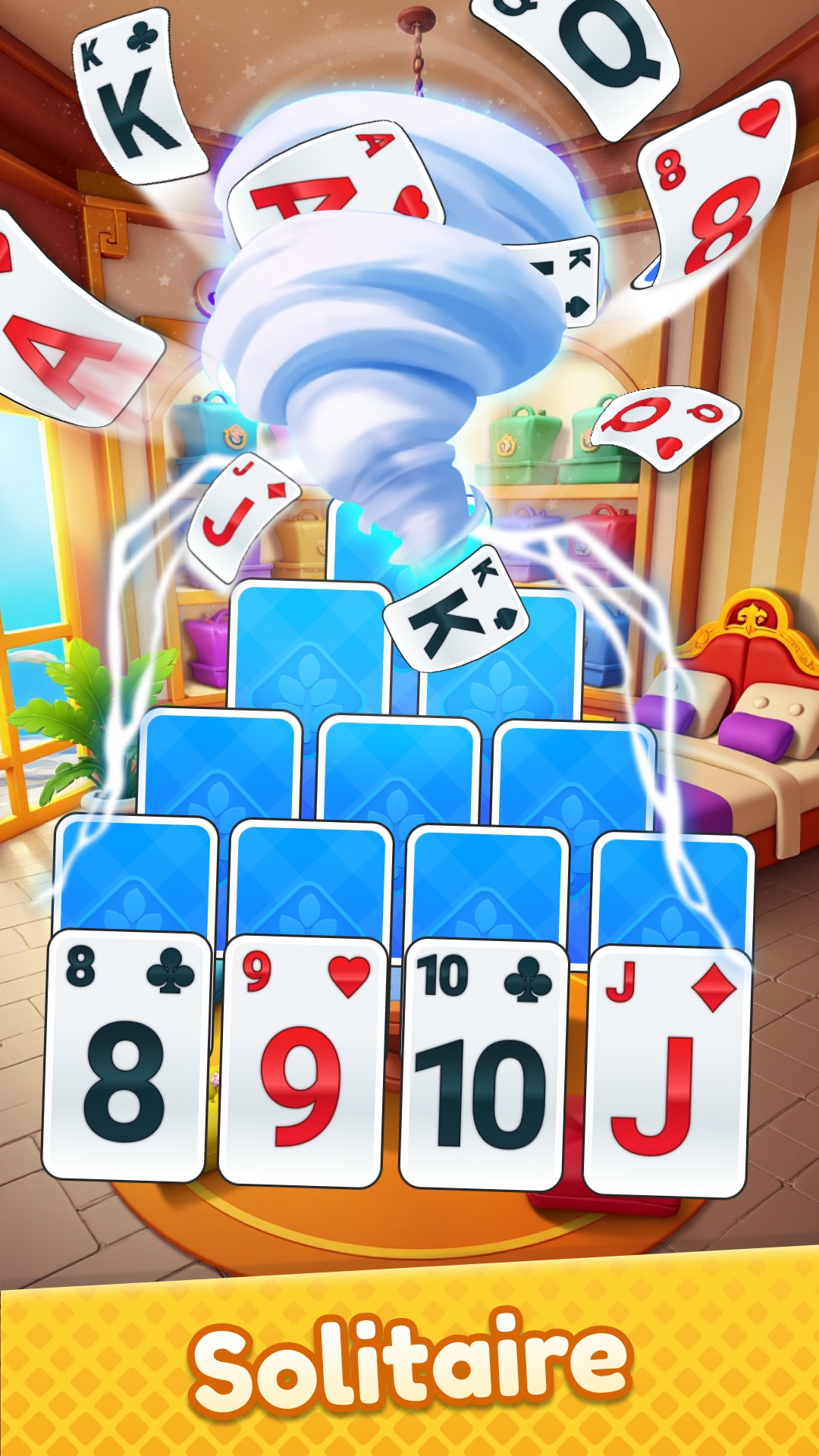اسکرین شات 3 بازی Solitaire TriPeaks Classic