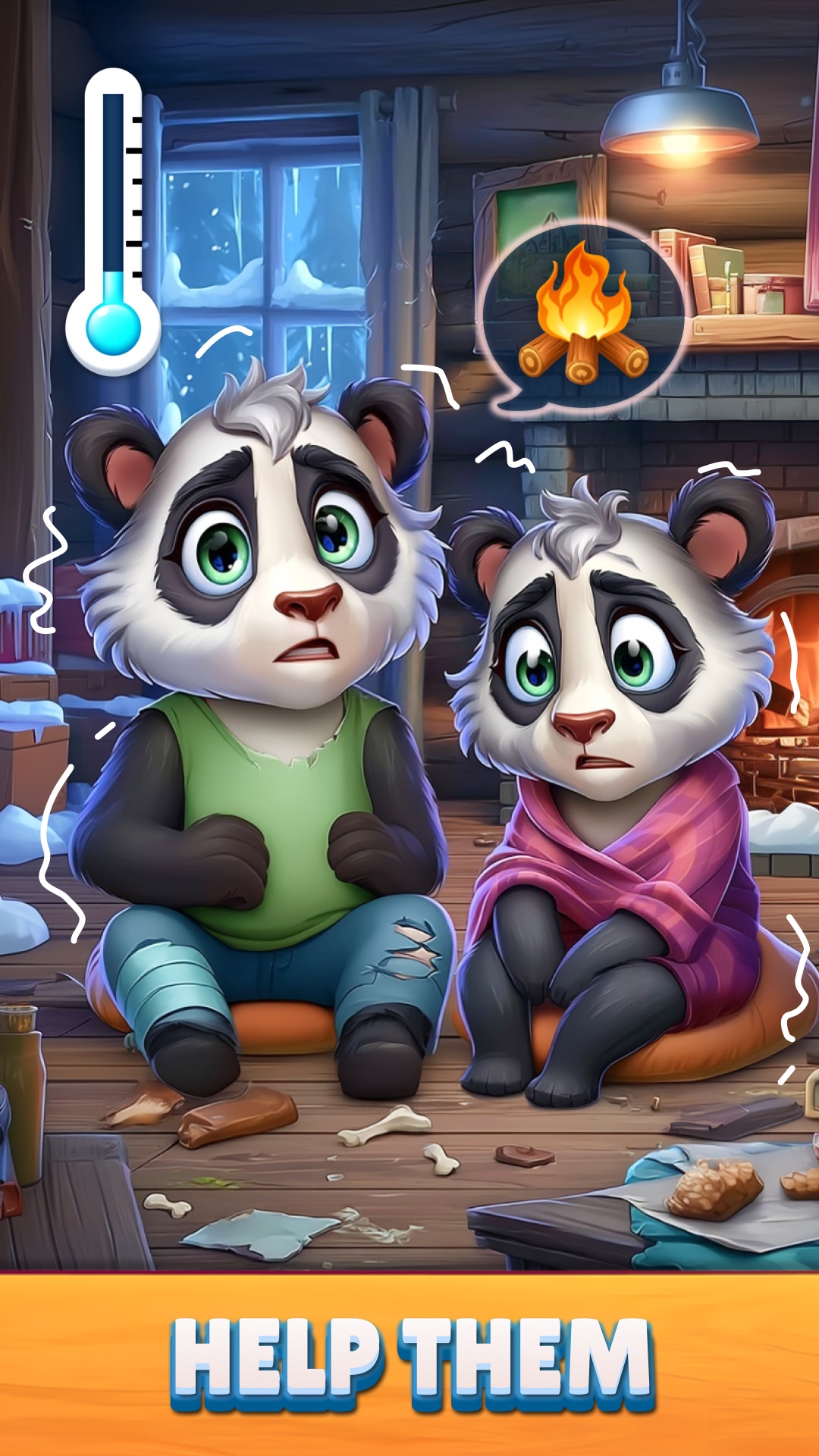 اسکرین شات 1 بازی Solitaire TriPeaks: Christmas