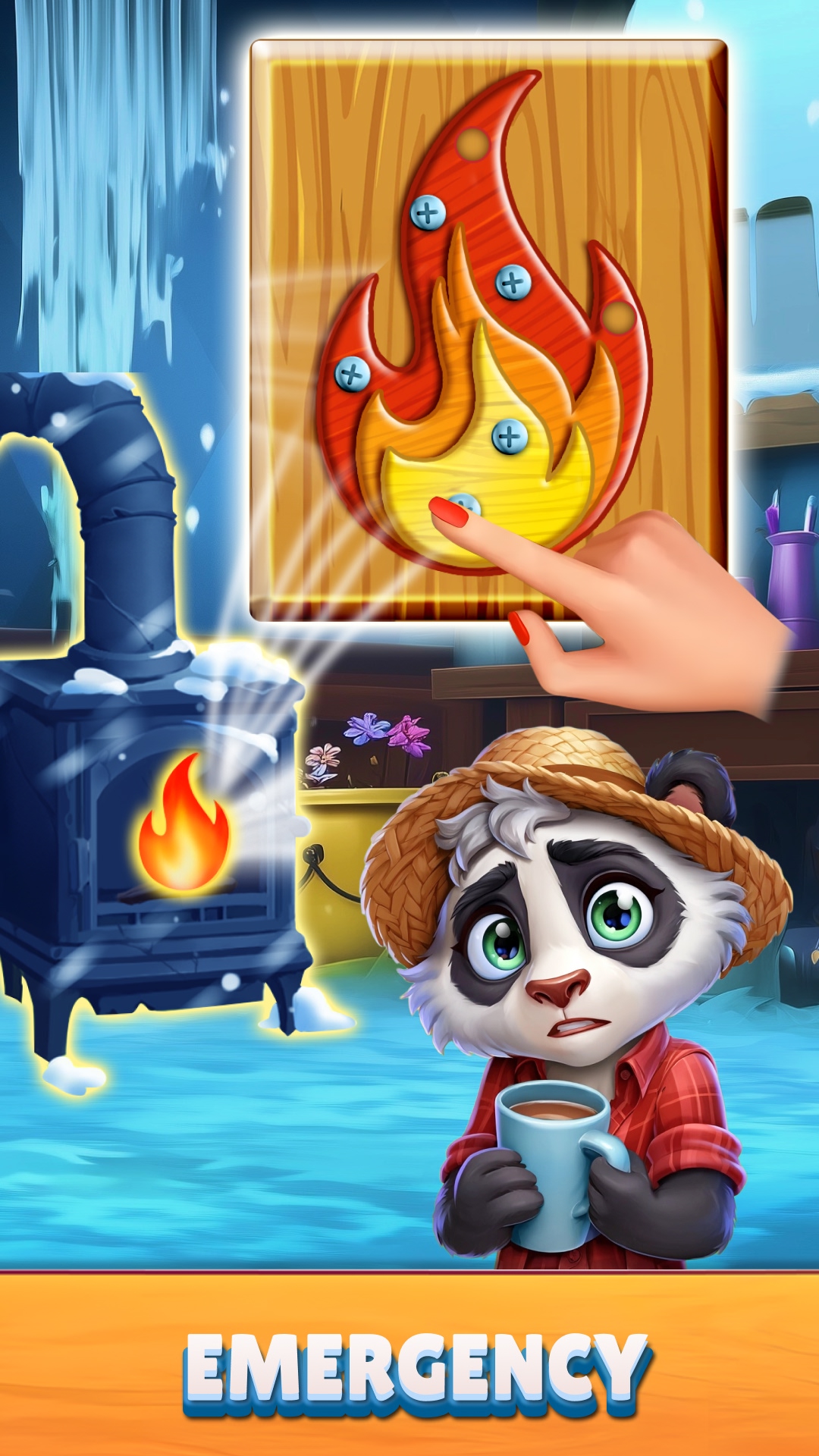 اسکرین شات 2 بازی Solitaire TriPeaks: Christmas