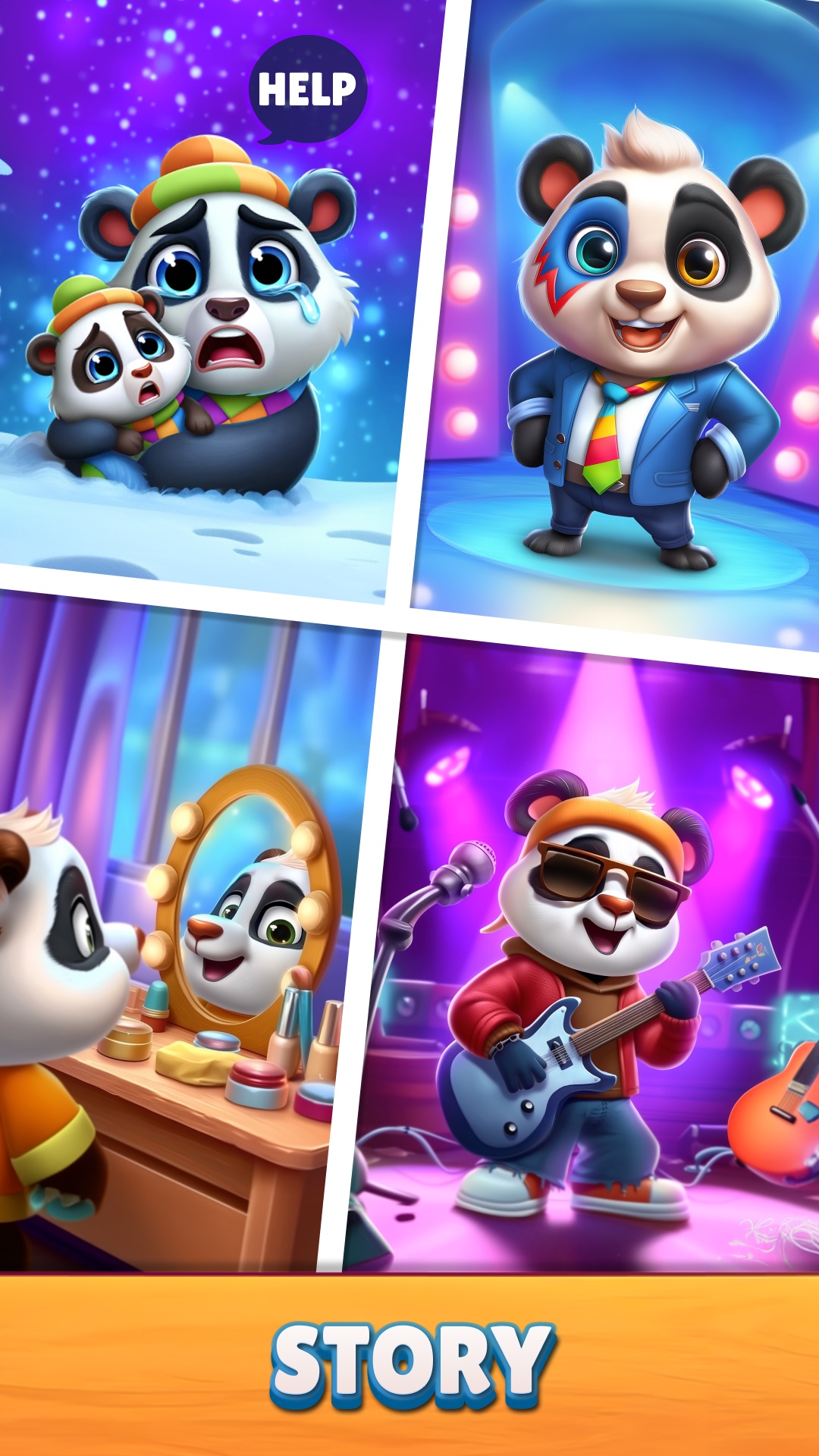 اسکرین شات 3 بازی Solitaire TriPeaks: Christmas