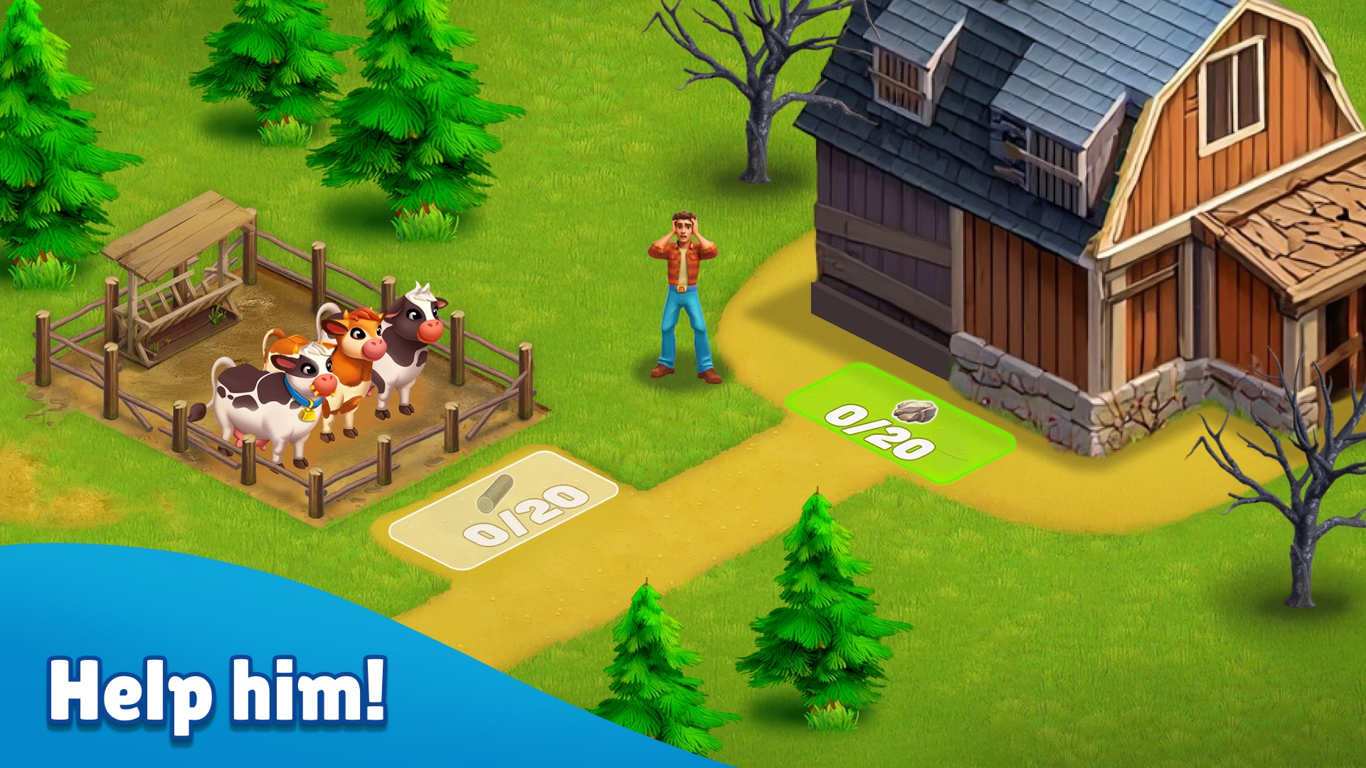 اسکرین شات 5 بازی Solitaire TriPeaks: Christmas