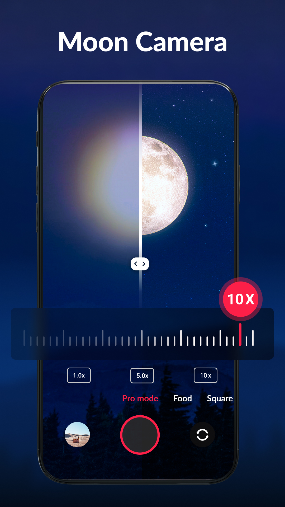 اسکرین شات 6 برنامه HD Camera for Android: XCamera