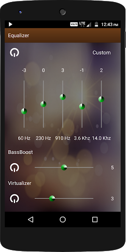 اسکرین شات 3 برنامه PowerAudio Pro Music Player