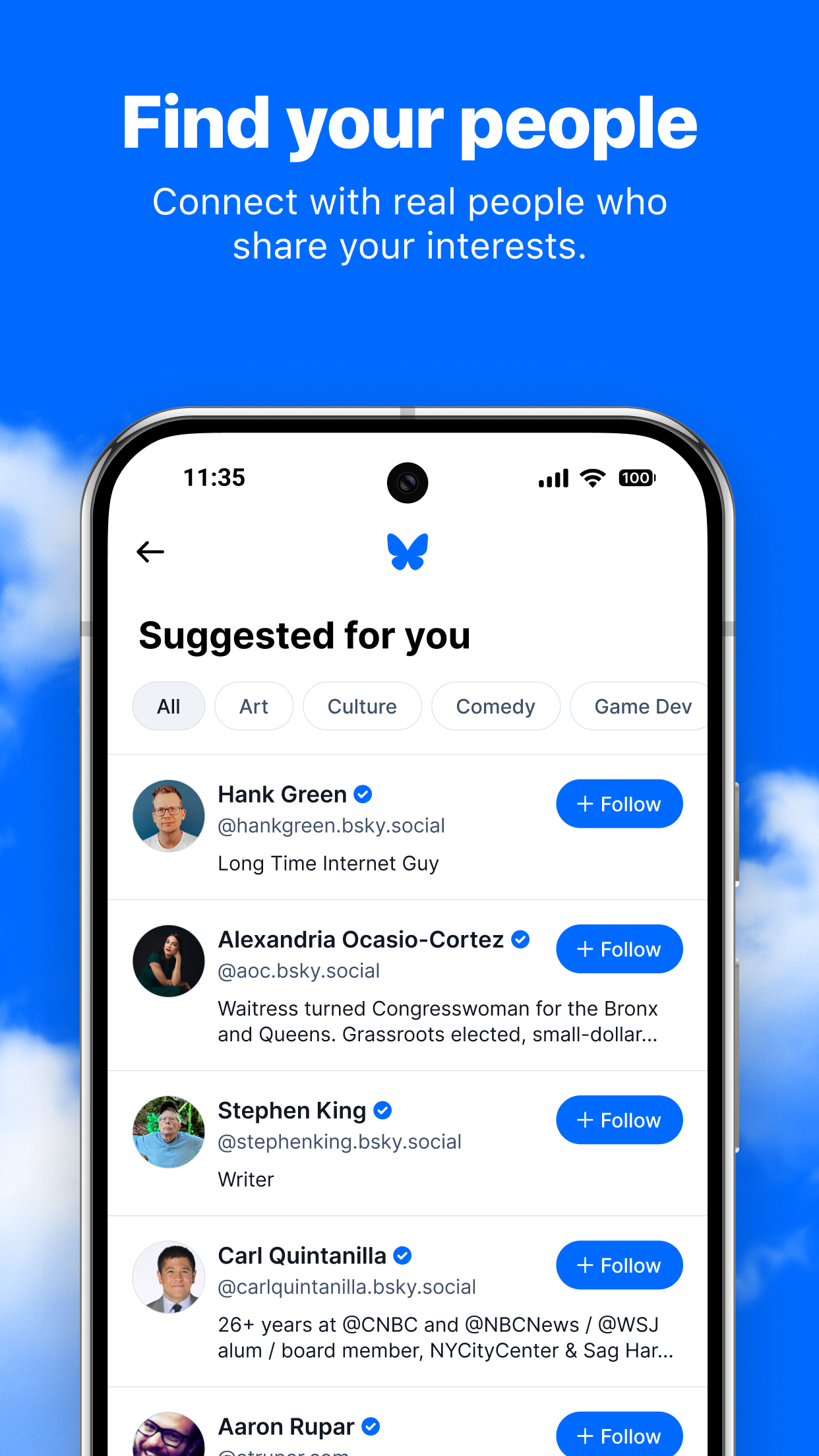 اسکرین شات 3 برنامه Bluesky